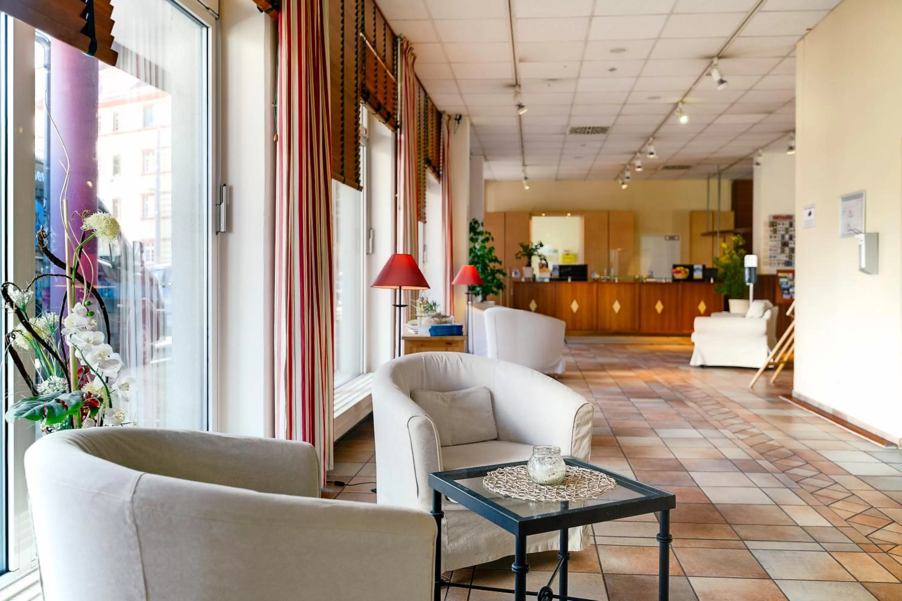 Lobby or reception in Hotel Leipzig City Nord by Campanile