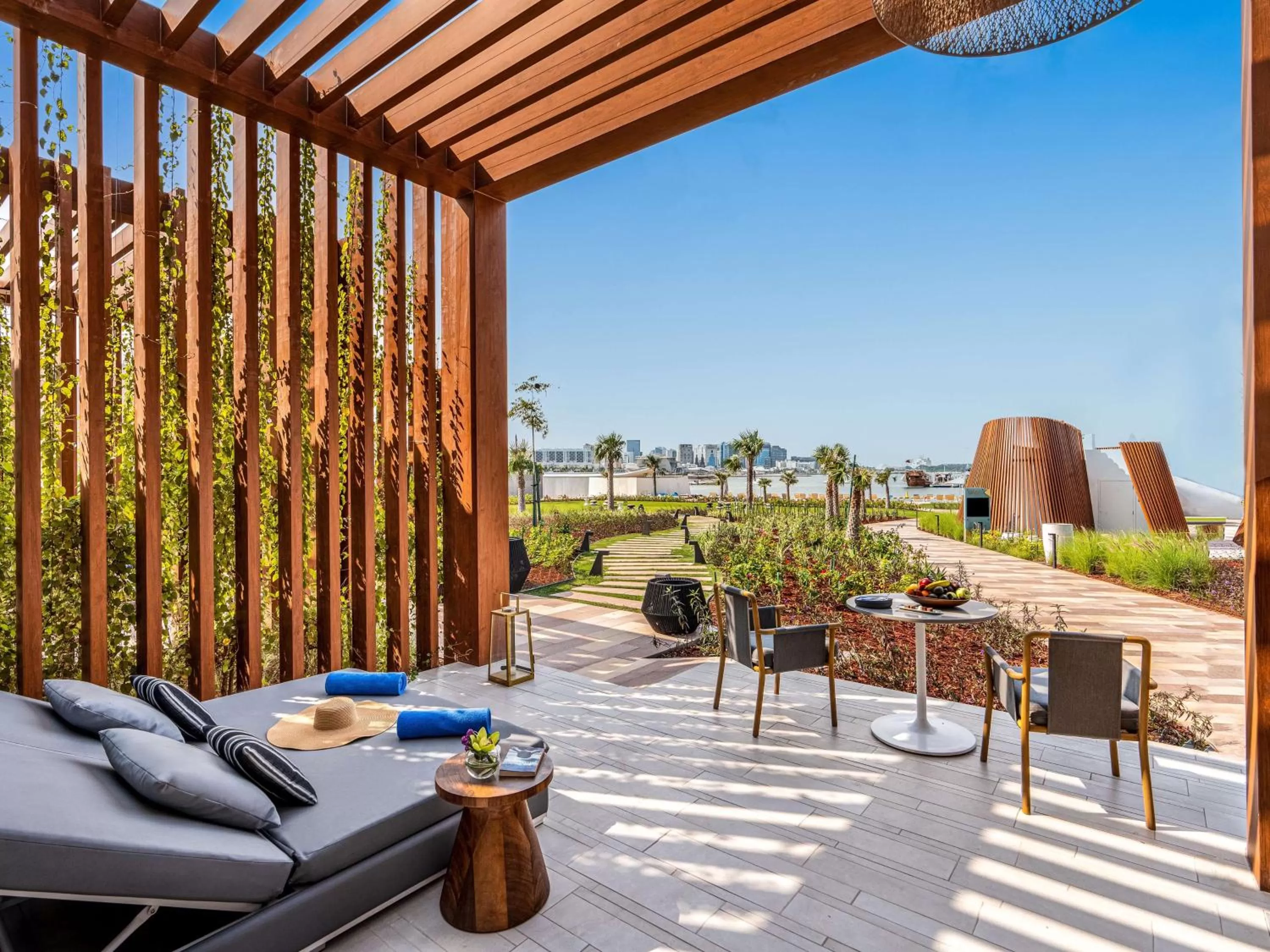 Balcony/Terrace in Rixos Gulf Hotel Doha