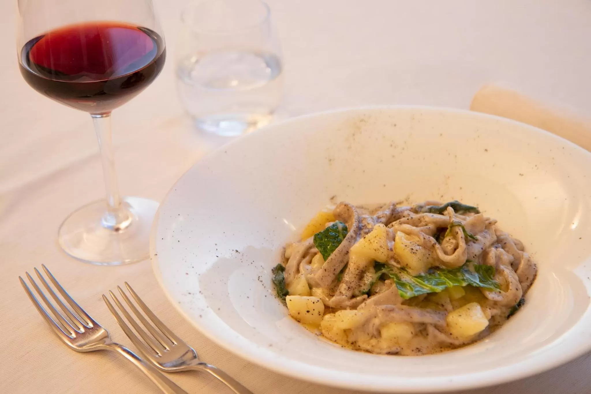 Food close-up in Hotel Bernina