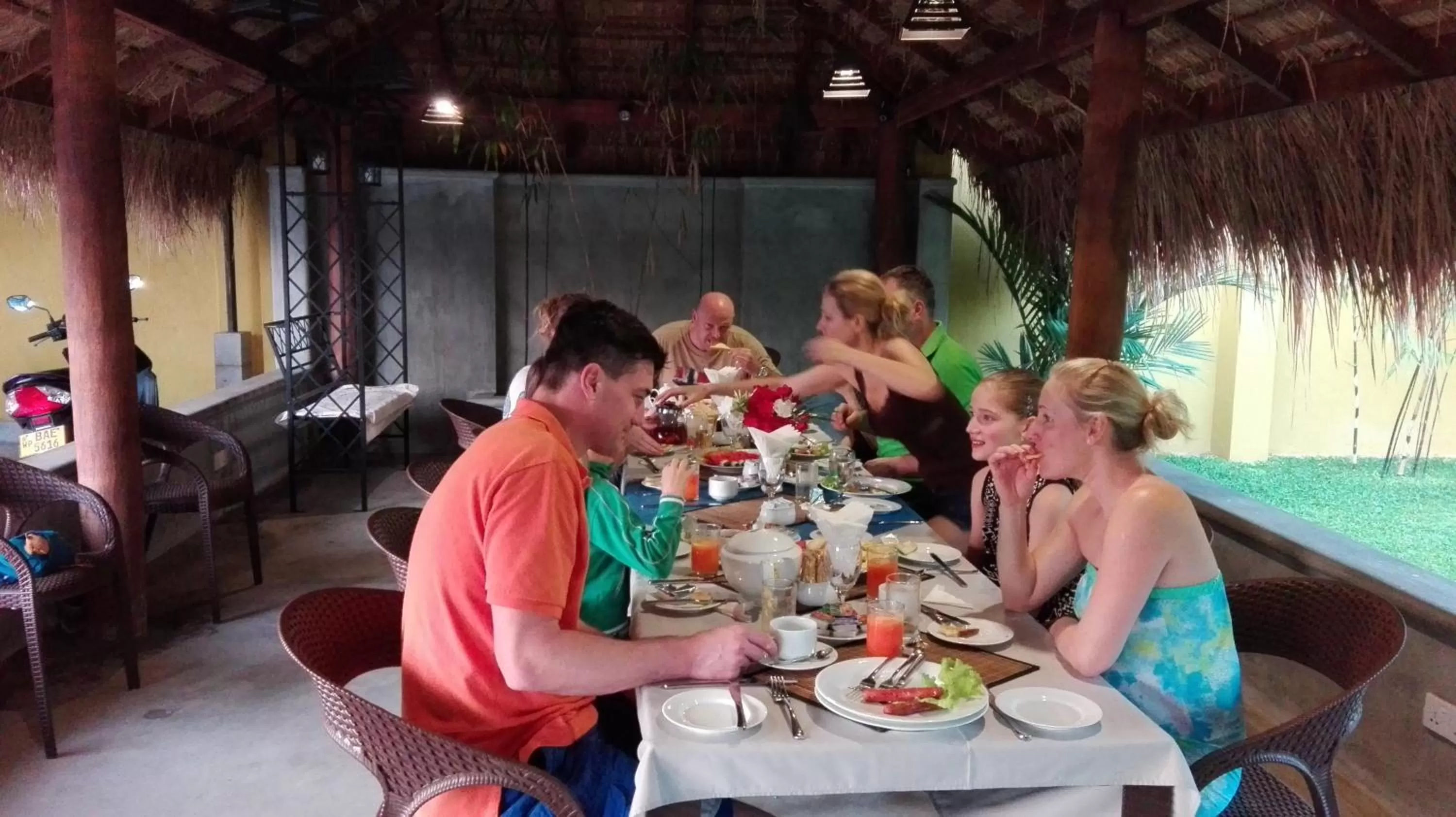 People in Inlak Garden Hotel