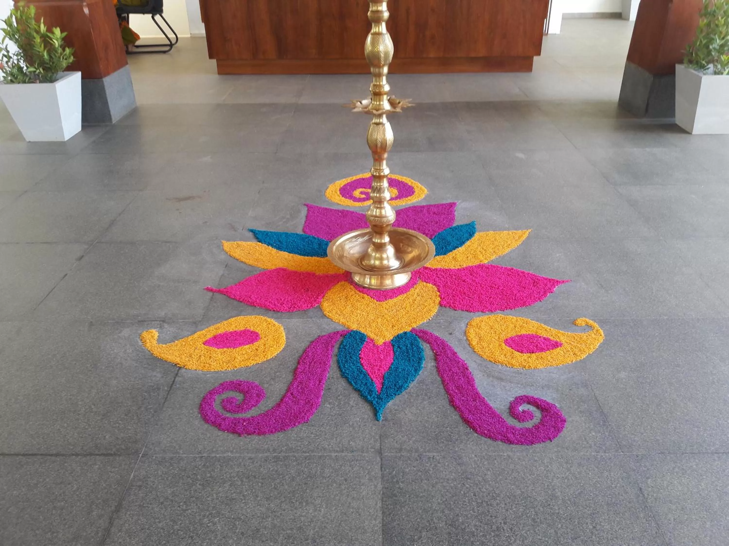 Lobby or reception in The Thinnai - All-Suites Boutique Hotel