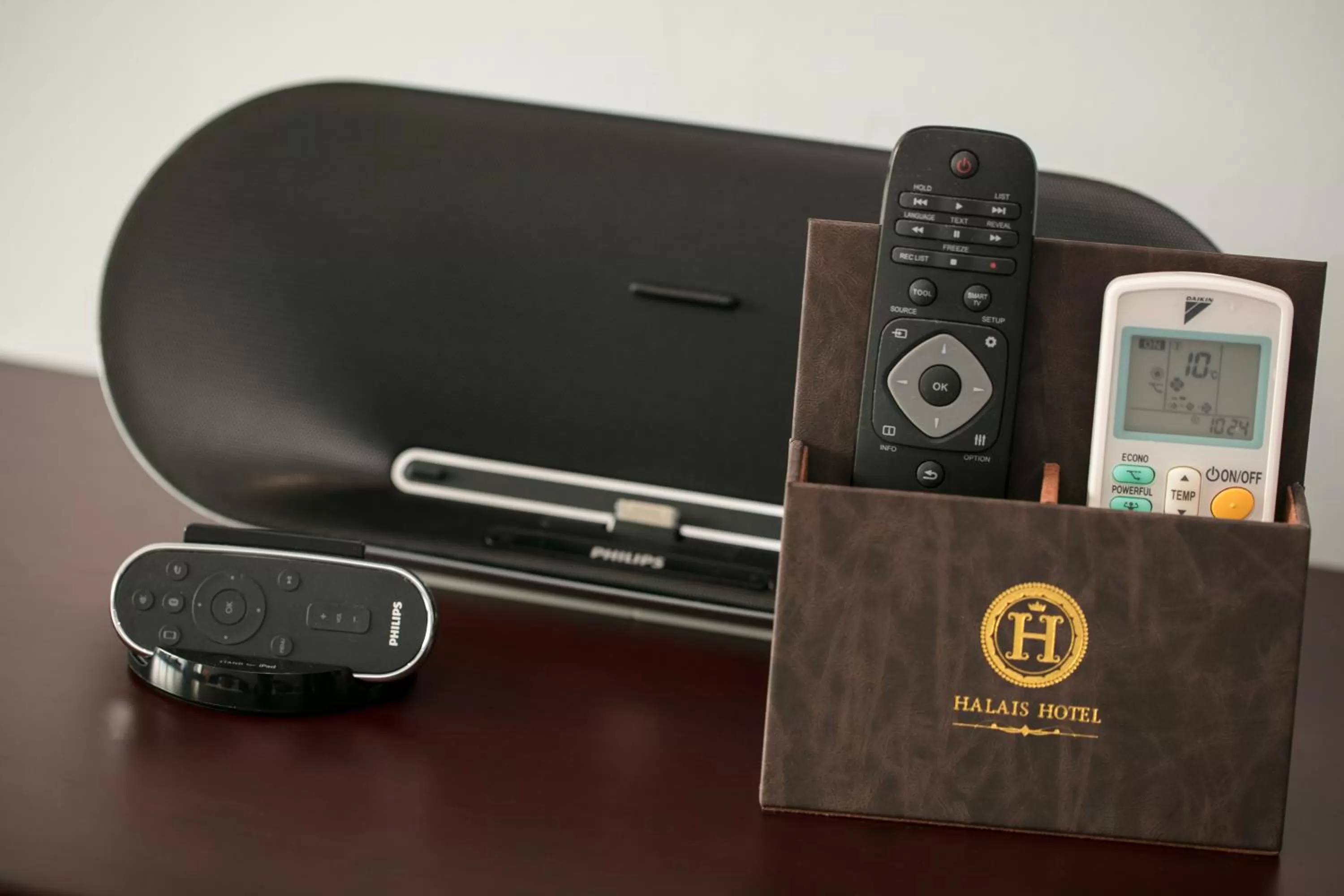 Decorative detail in Halais Hotel