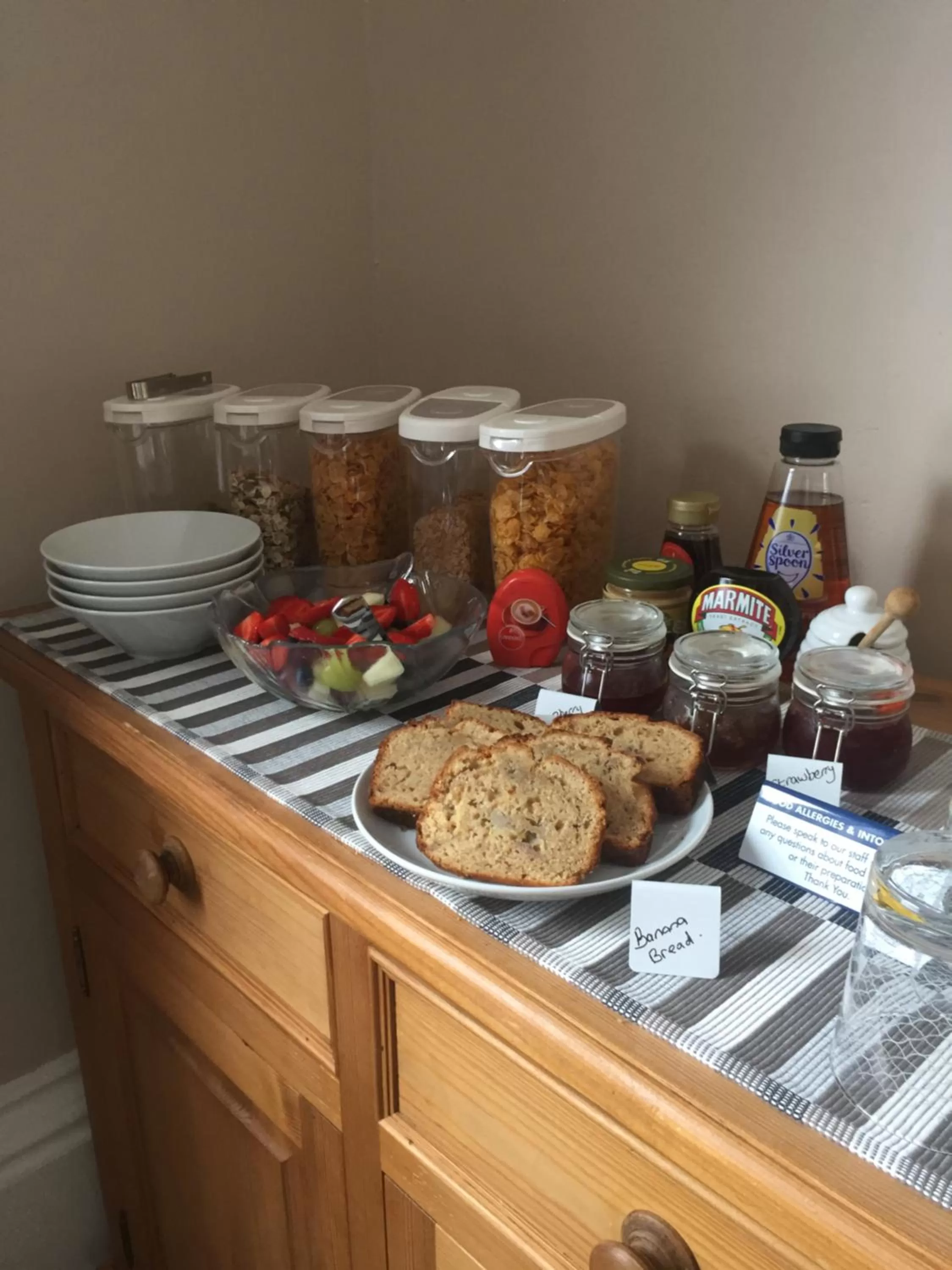 Food in Number 29 - Only Adults