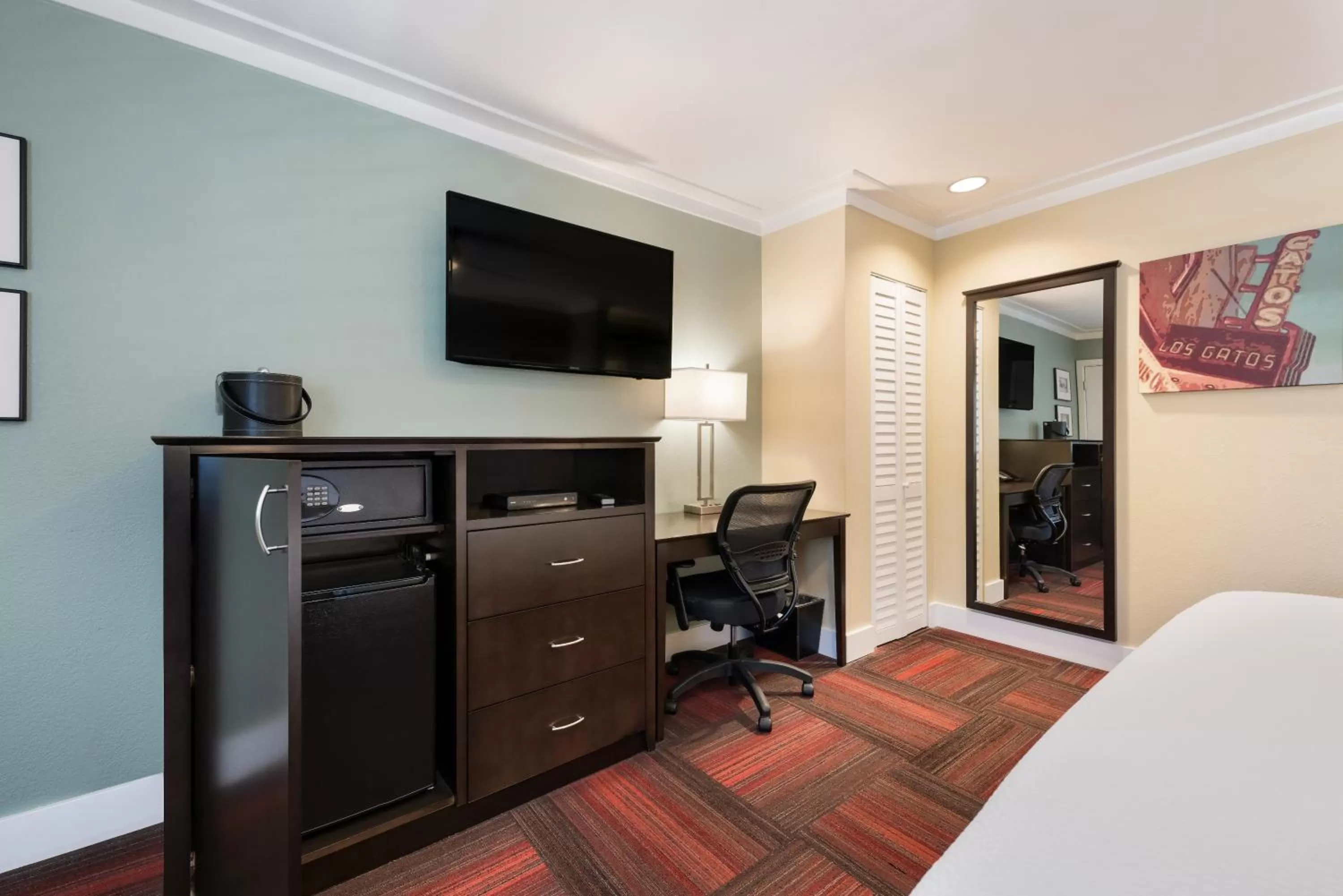 TV and multimedia, Bed in BEST WESTERN the Inn of Los Gatos