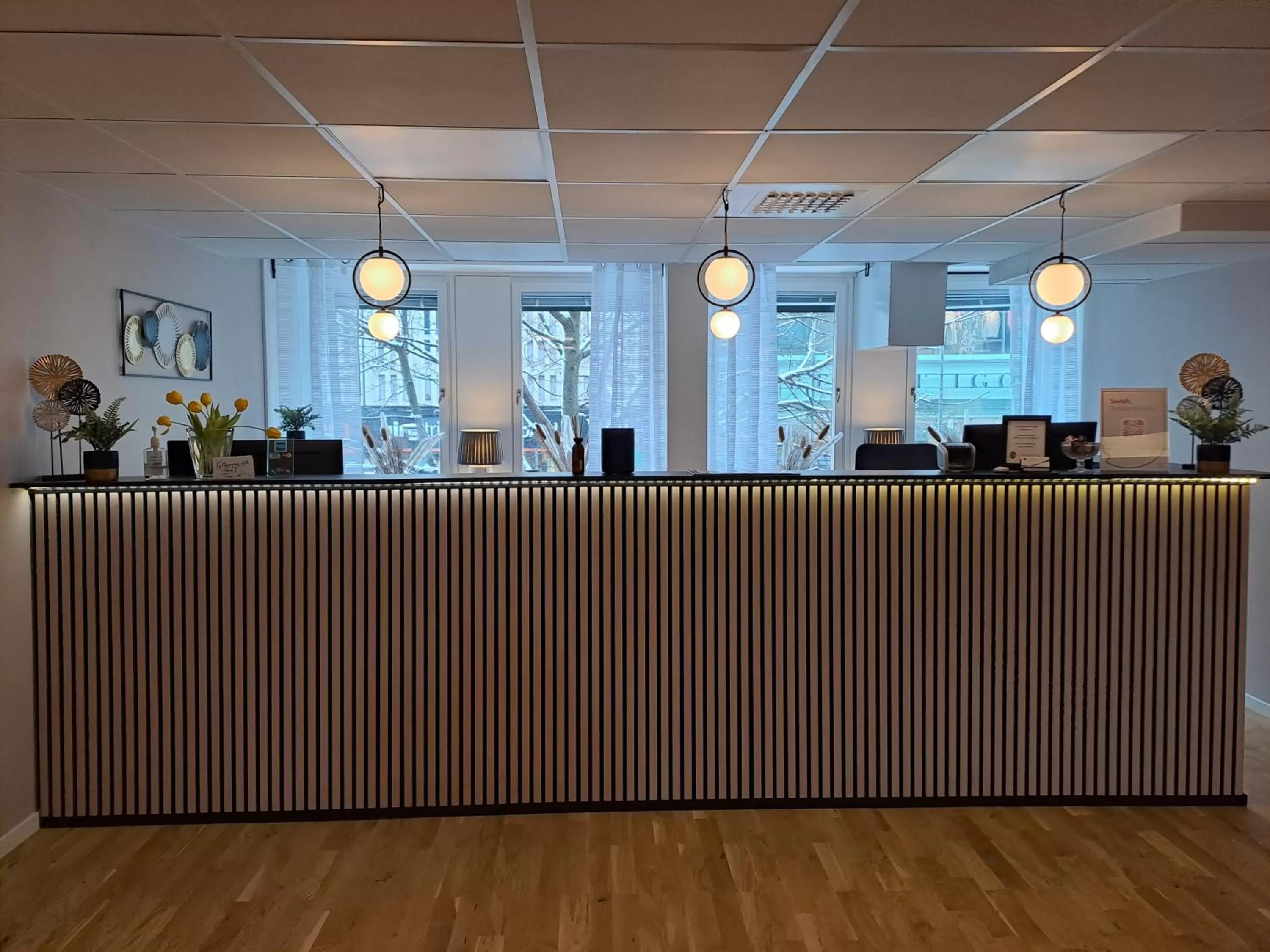 Lobby or reception in Hotell Västerås