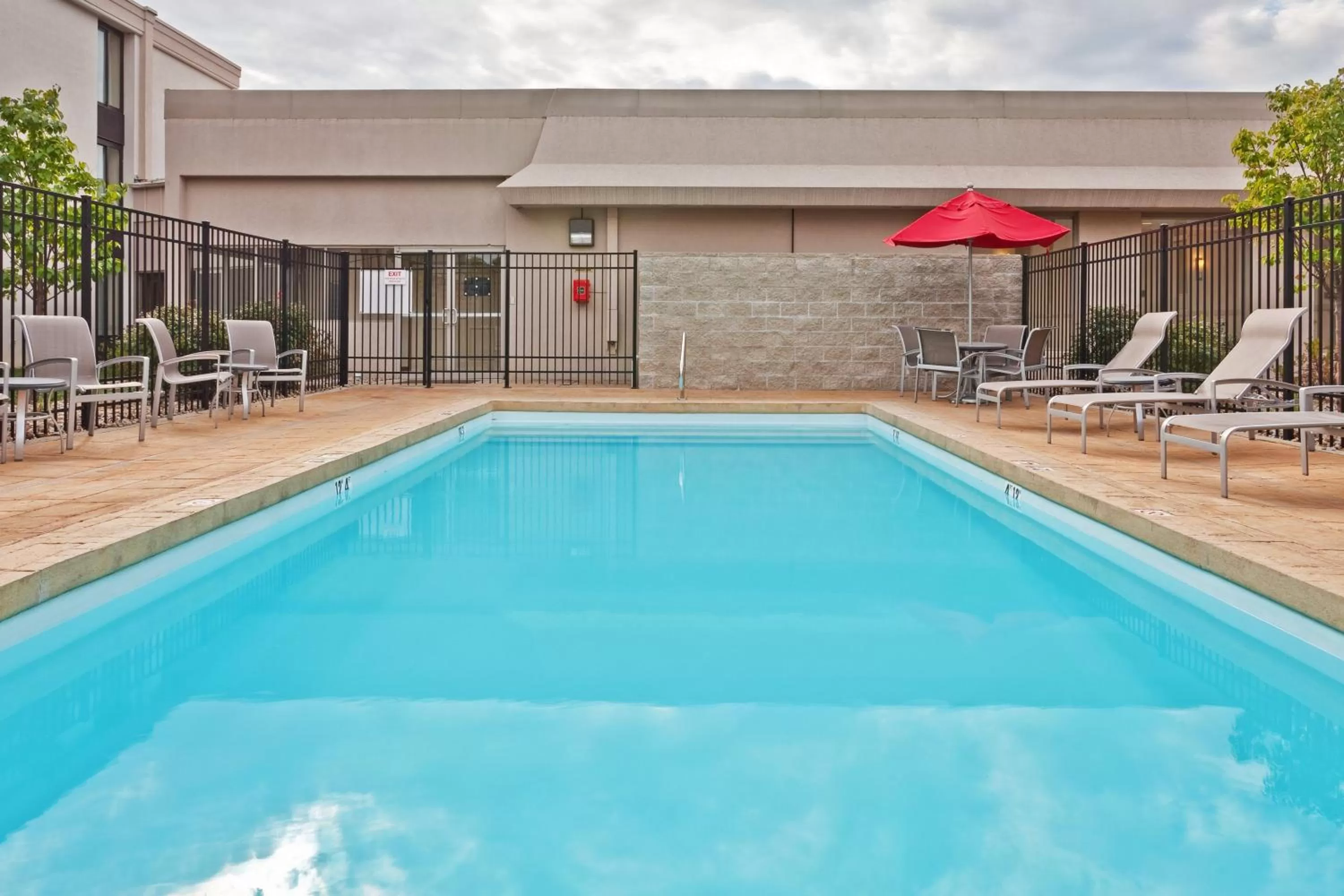 Swimming pool in Holiday Inn Bloomington-University Area by IHG
