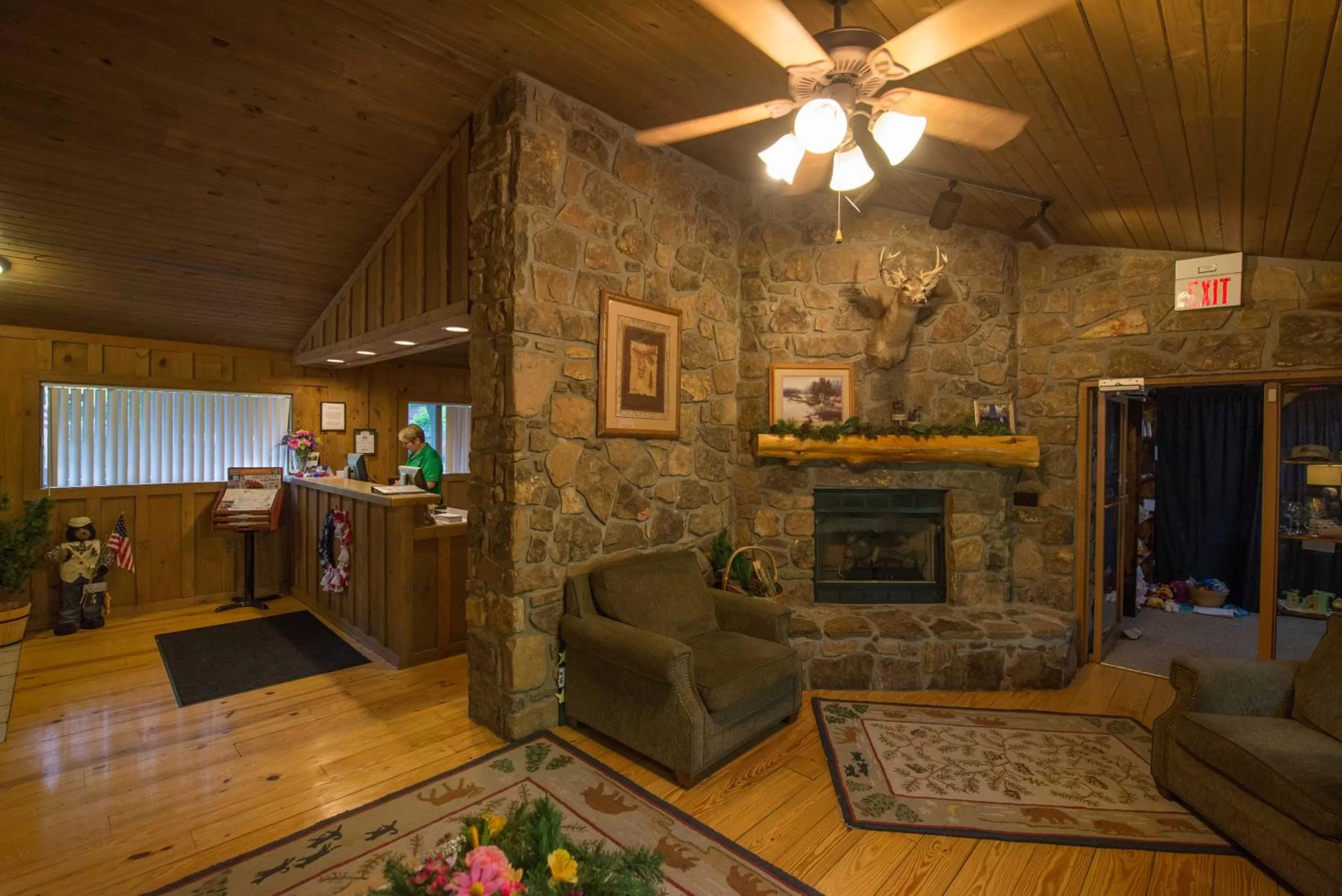 Lobby or reception in Cabins at Green Mountain, Trademark Collection by Wyndham