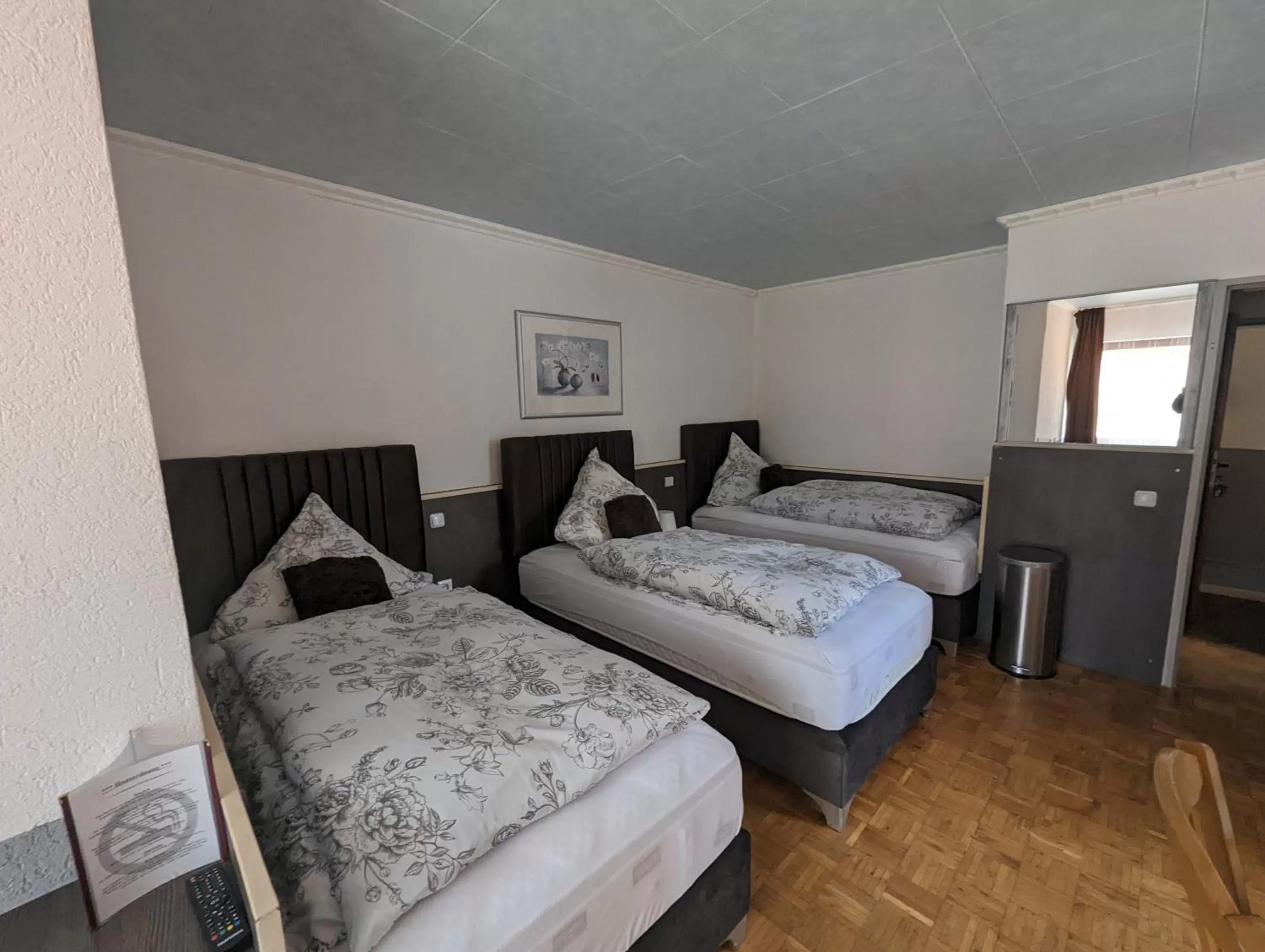 Bed in Hotel Eiserner Anton