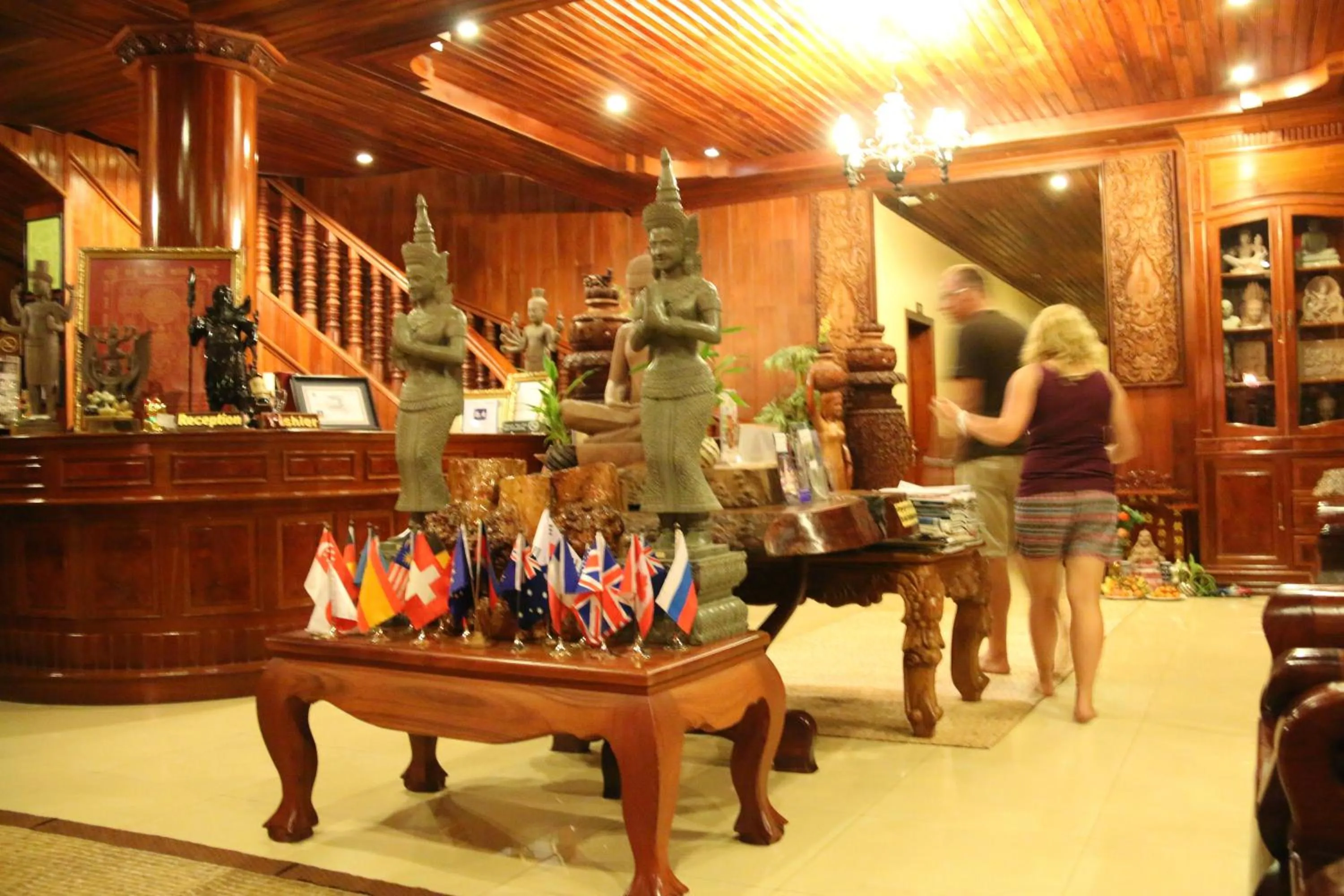 Lobby or reception in Shining Angkor Boutique Hotel