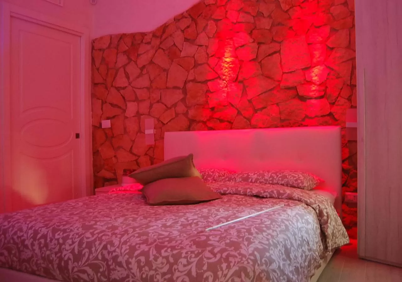 Bed in B&b Vittorio Emanuele II