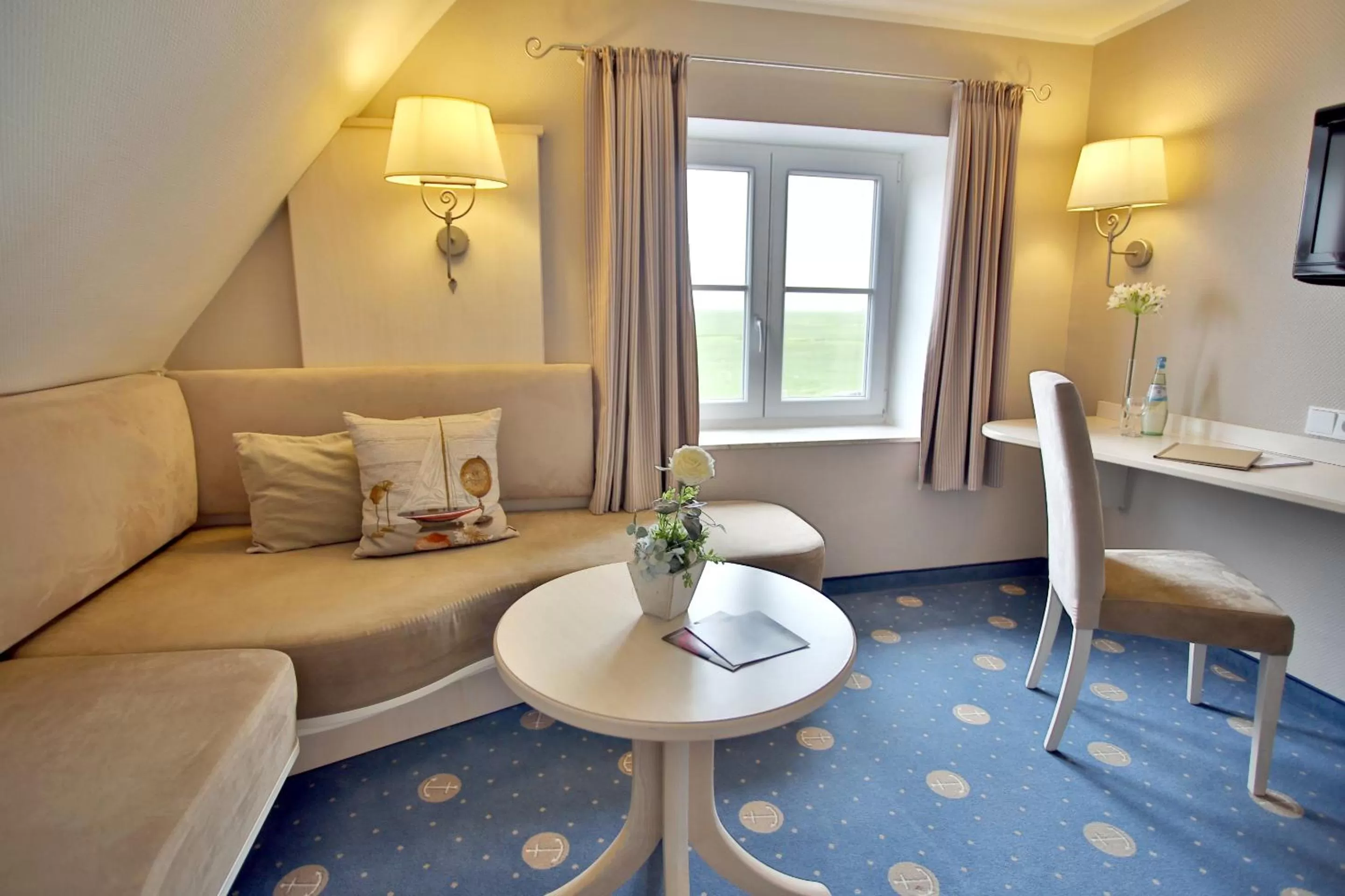 Photo of the whole room in Anker's Hörn - Hotel & Restaurant auf der Hallig Langeness