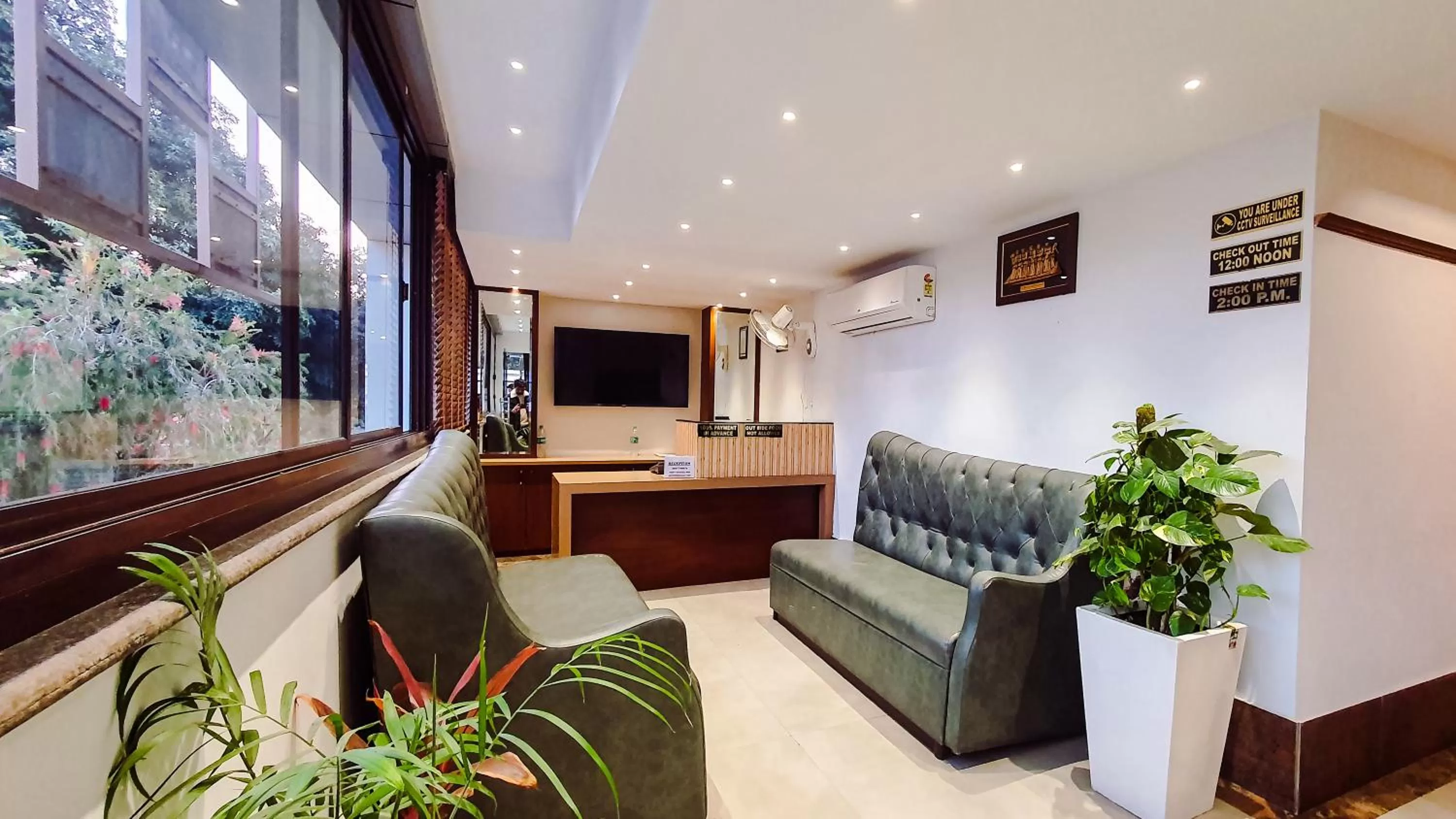 Lobby or reception in Aura Rooms