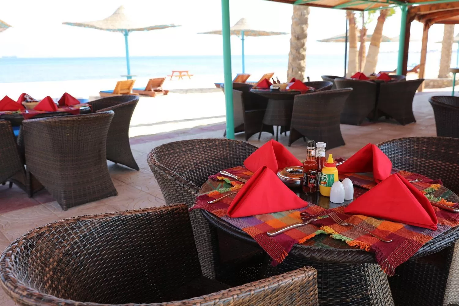 Food and drinks in Nuweiba Club Resort