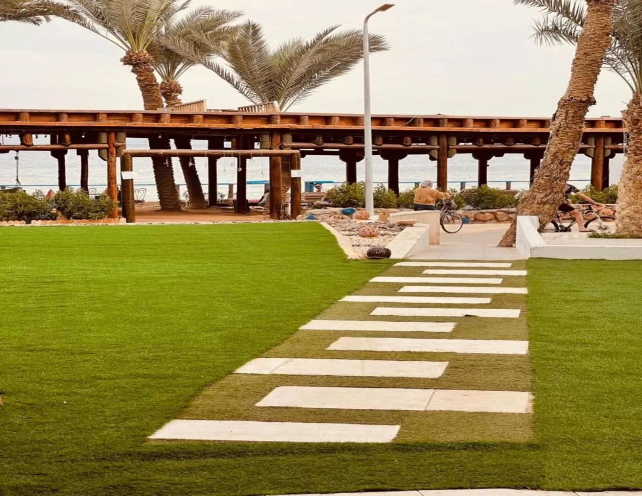 Garden view in Penguin Village Dahab