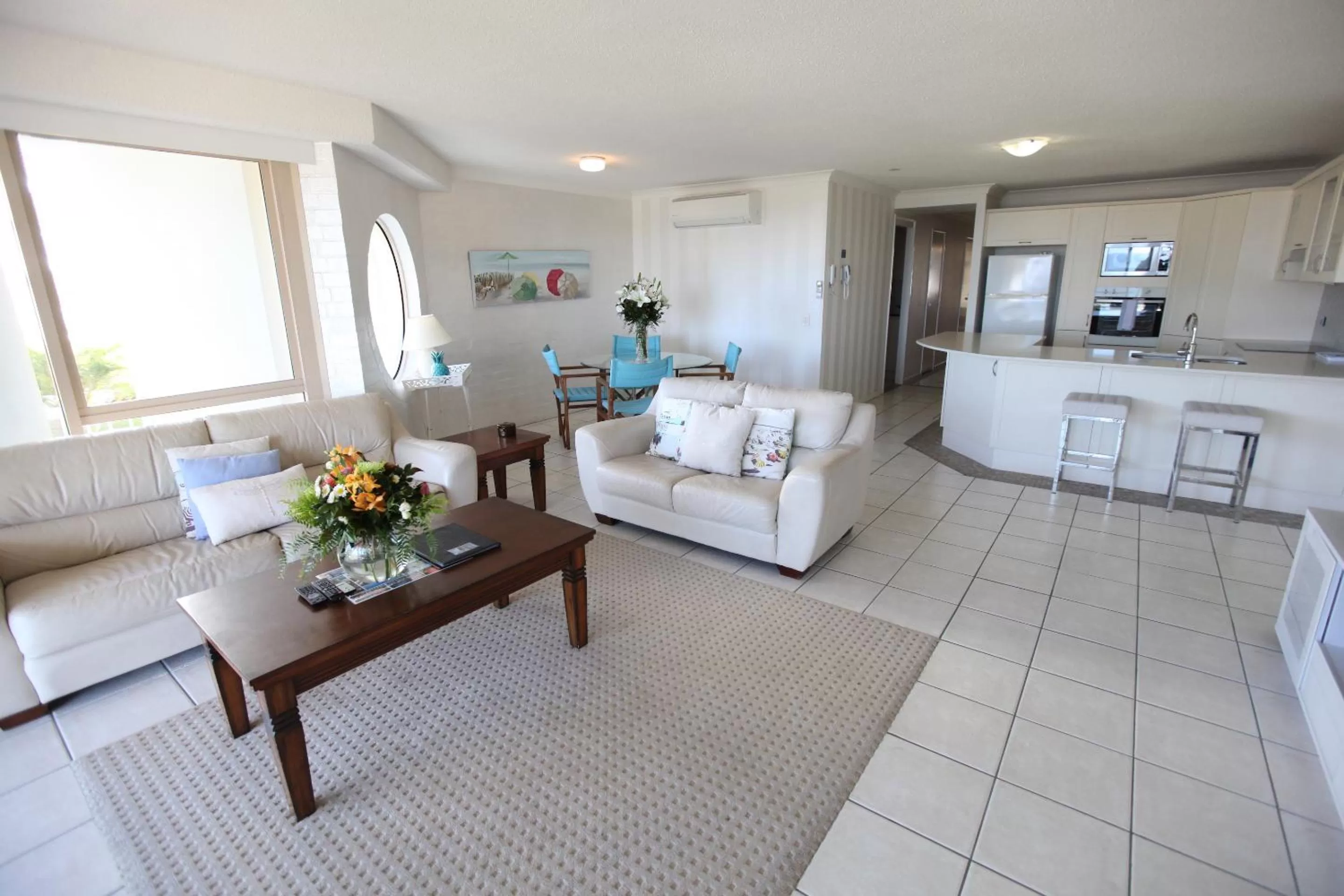 Living room in Osprey Apartments