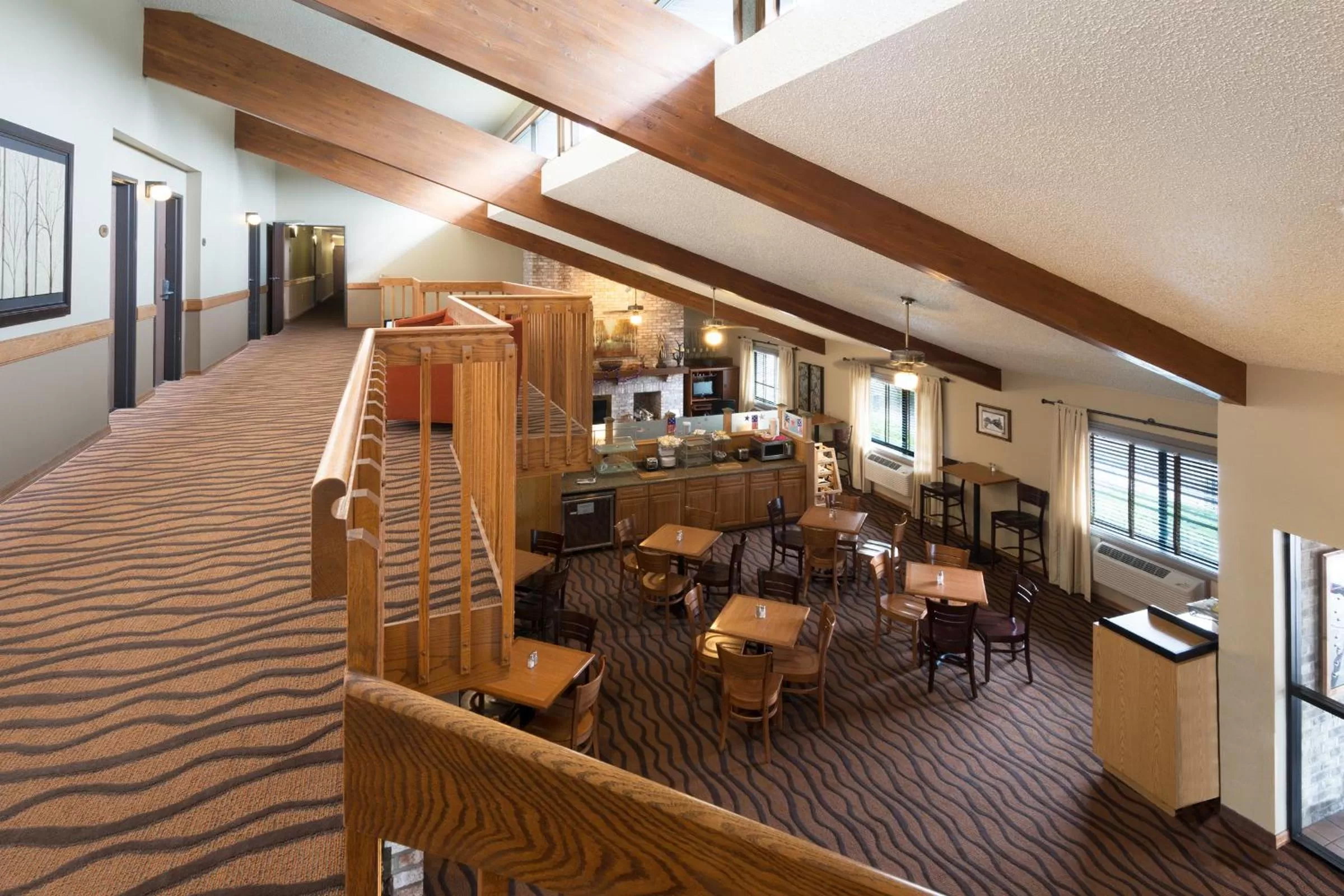 Lobby or reception in AmericInn by Wyndham Minocqua