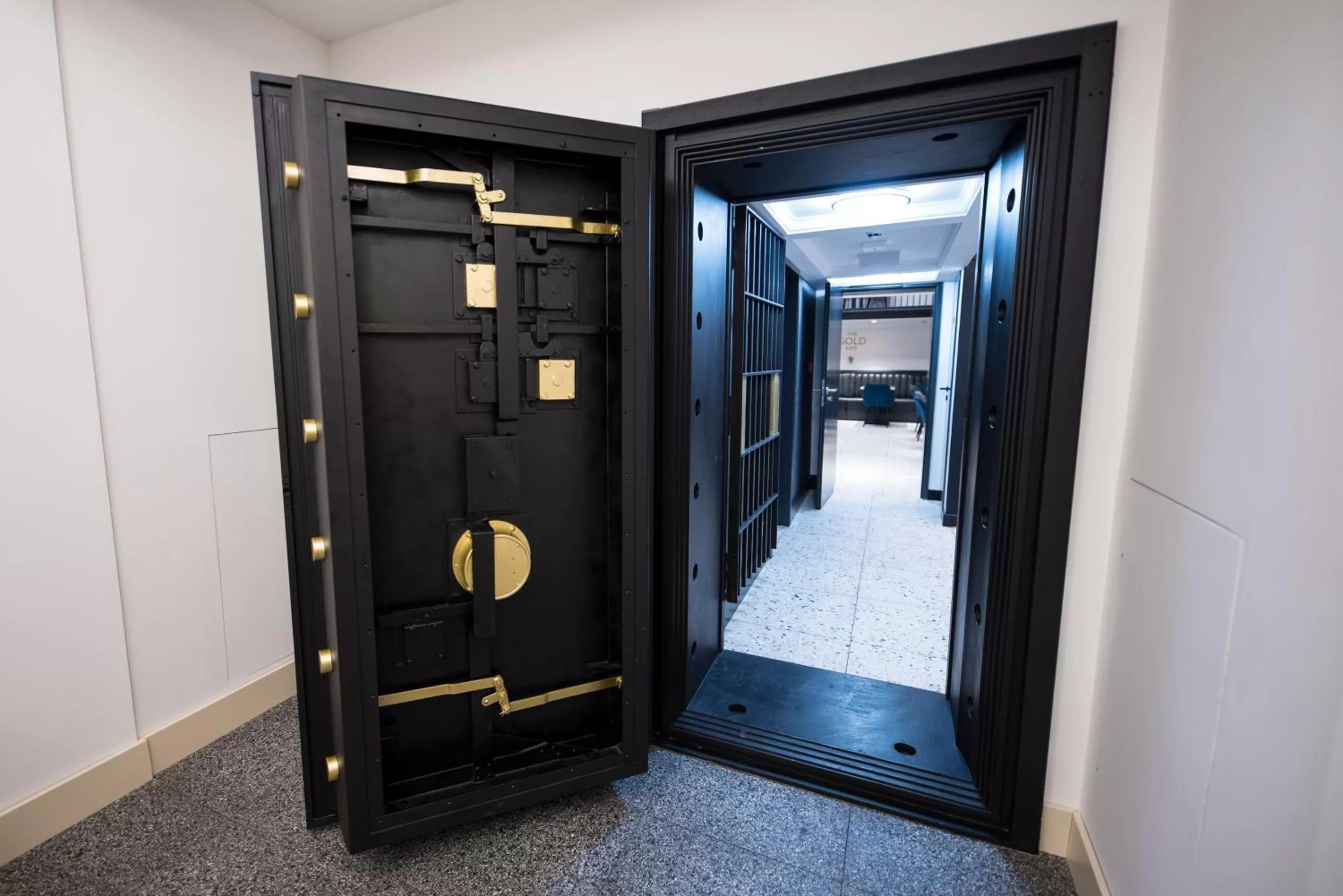 Decorative detail in The Gold Bank