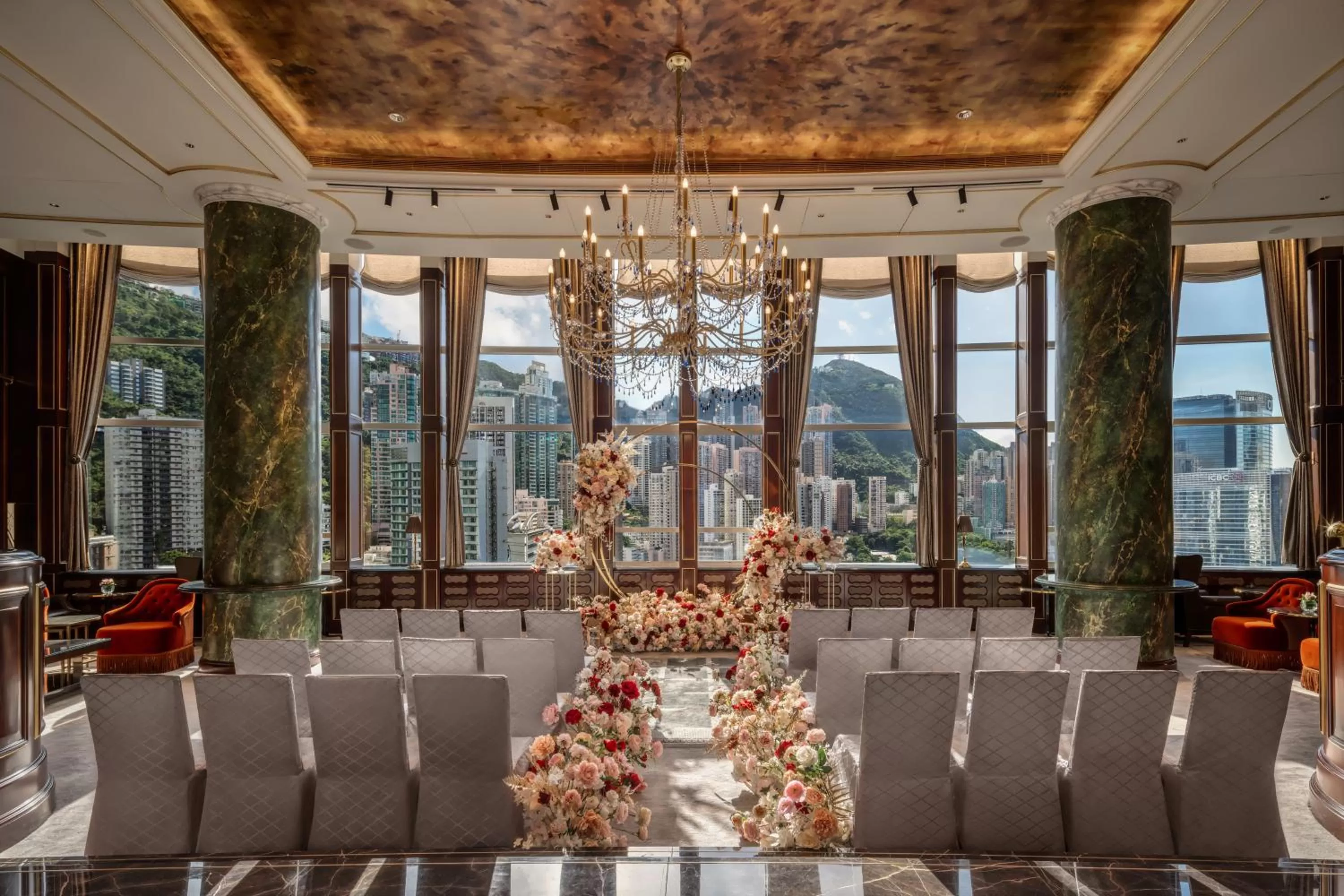 wedding in Island Shangri-La, Hong Kong