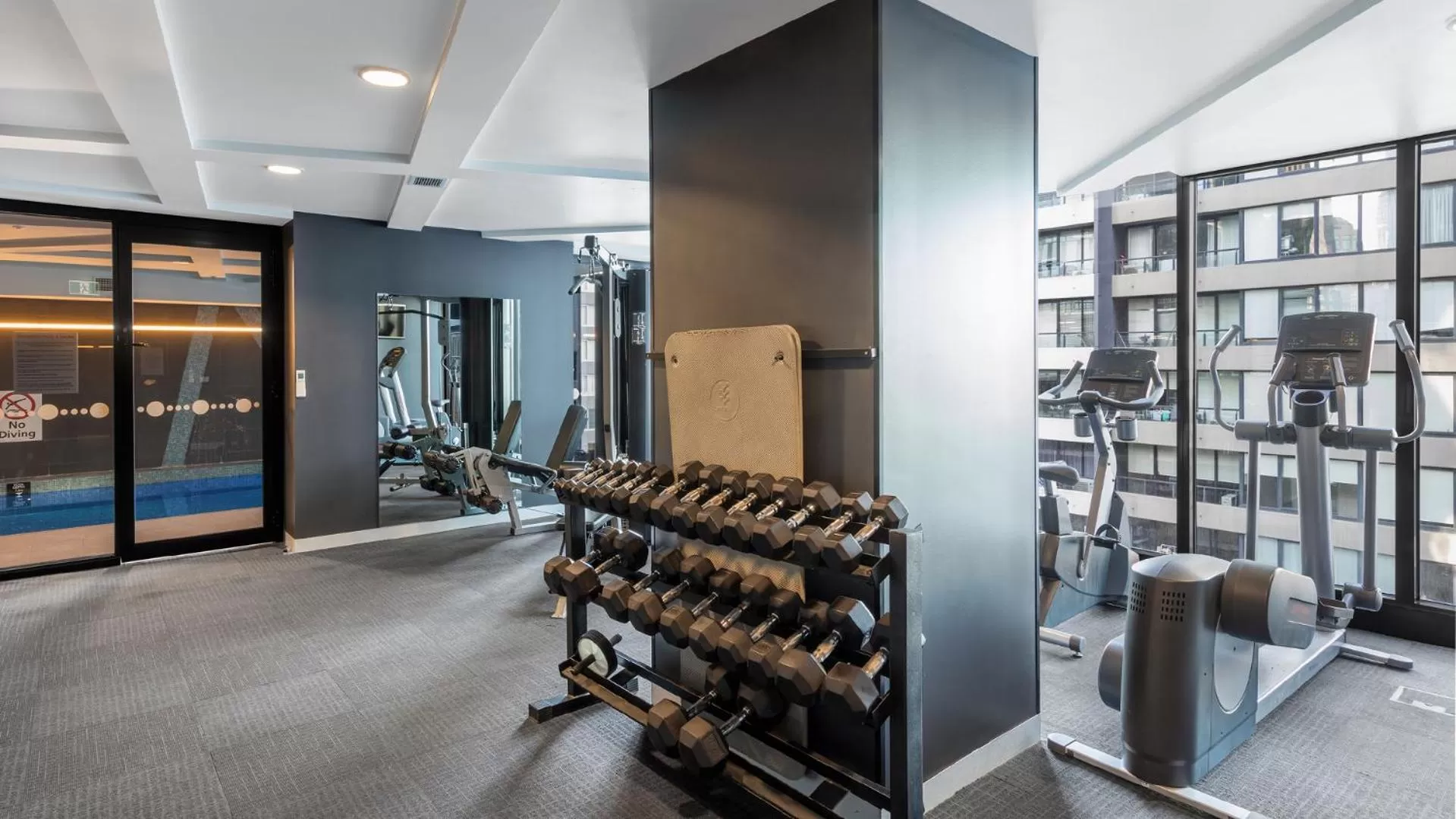 Fitness centre/facilities in WRAP on Southbank