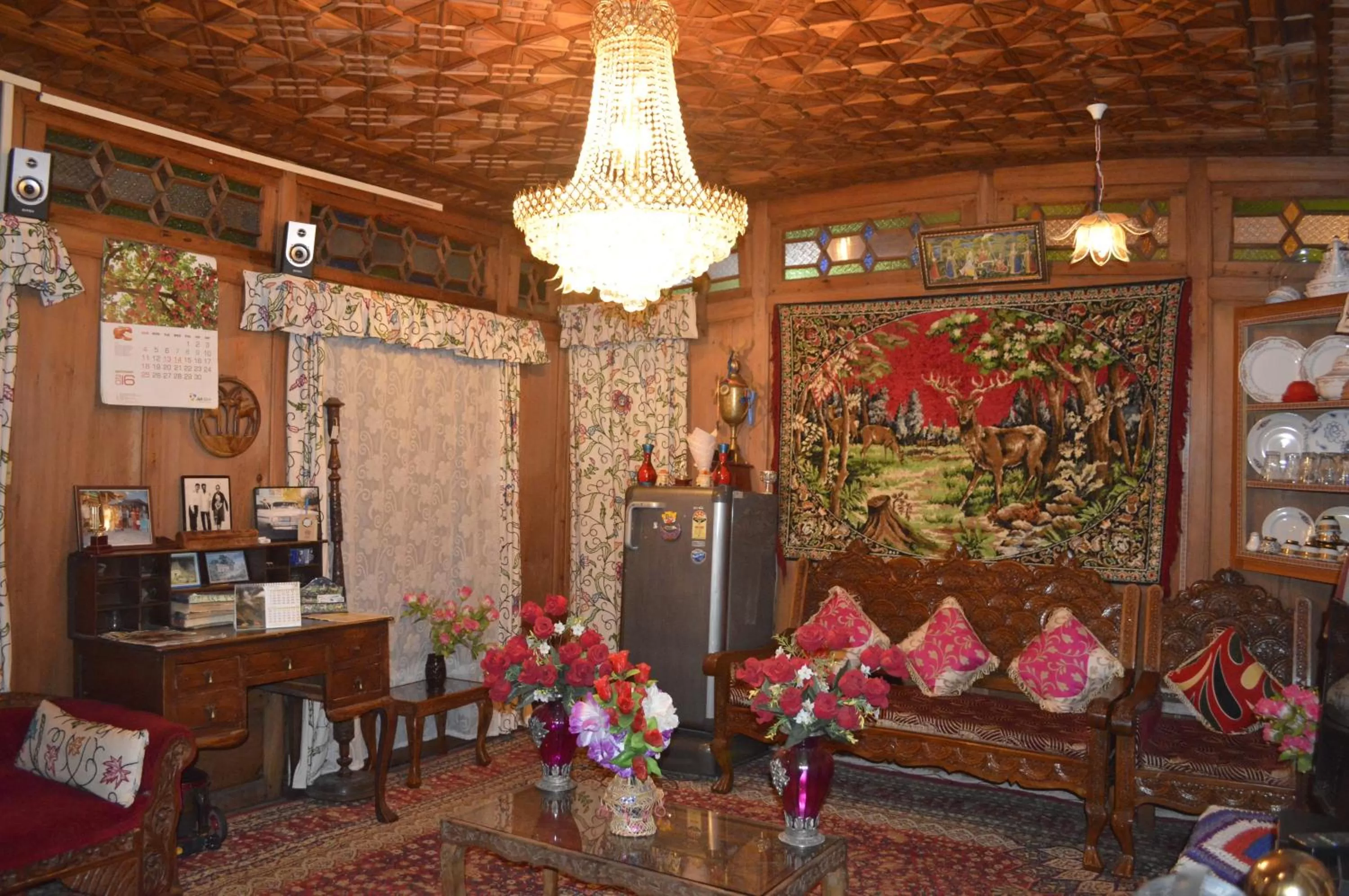 Lobby or reception in Lake Palace Group Of House Boats