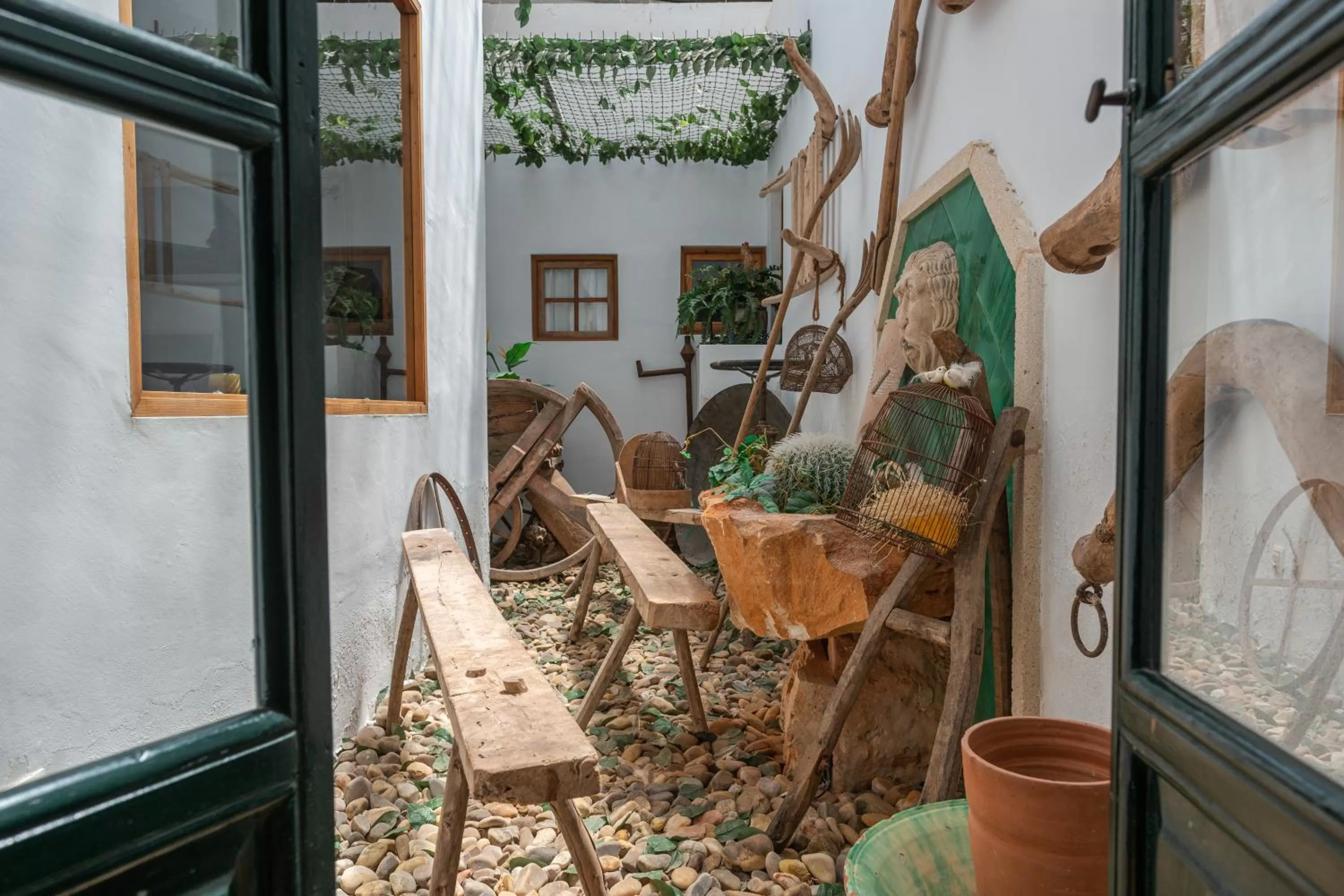 Lobby or reception in Finca Hotel Can Canals & Spa