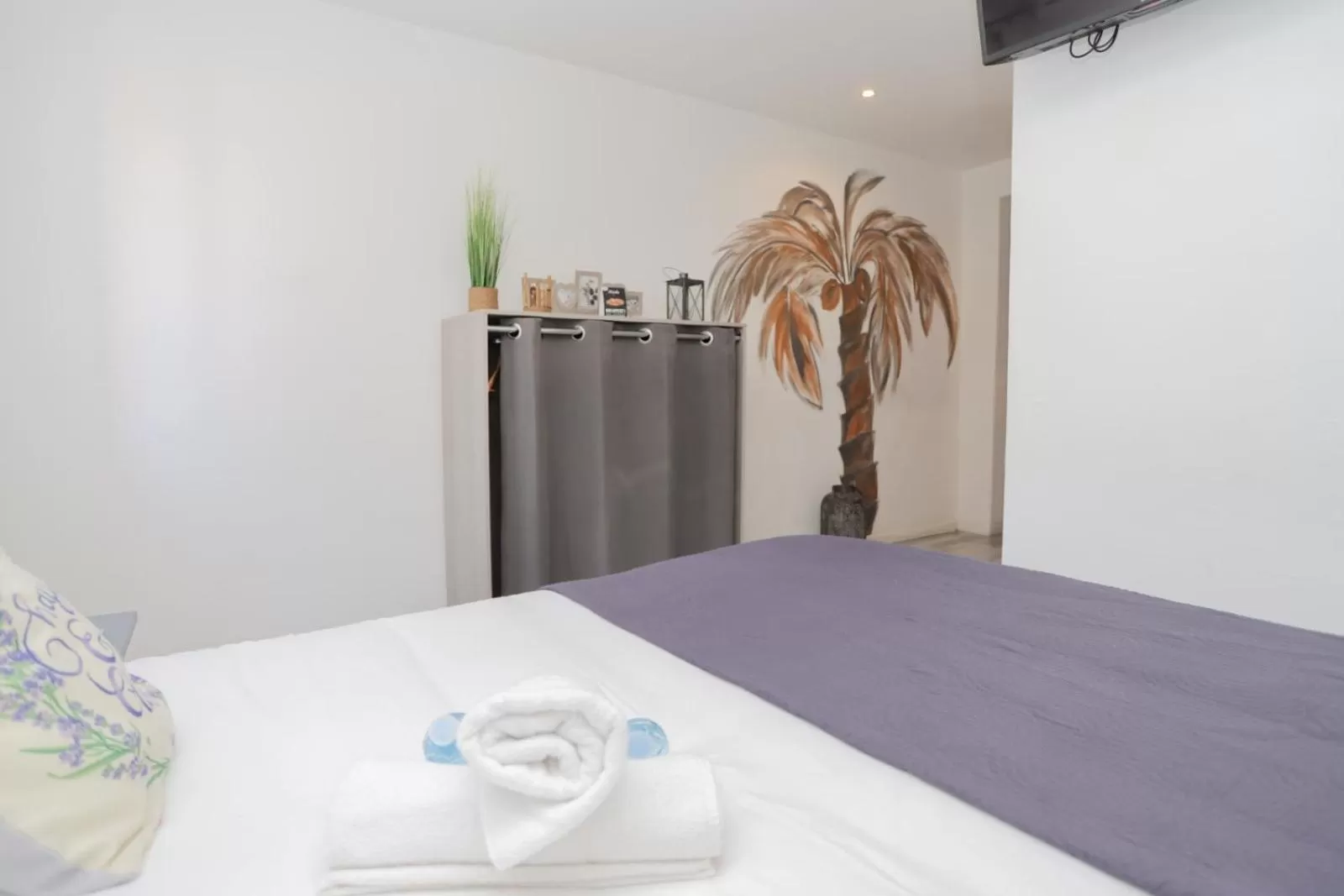 Bed in Hostellerie LE PANEL