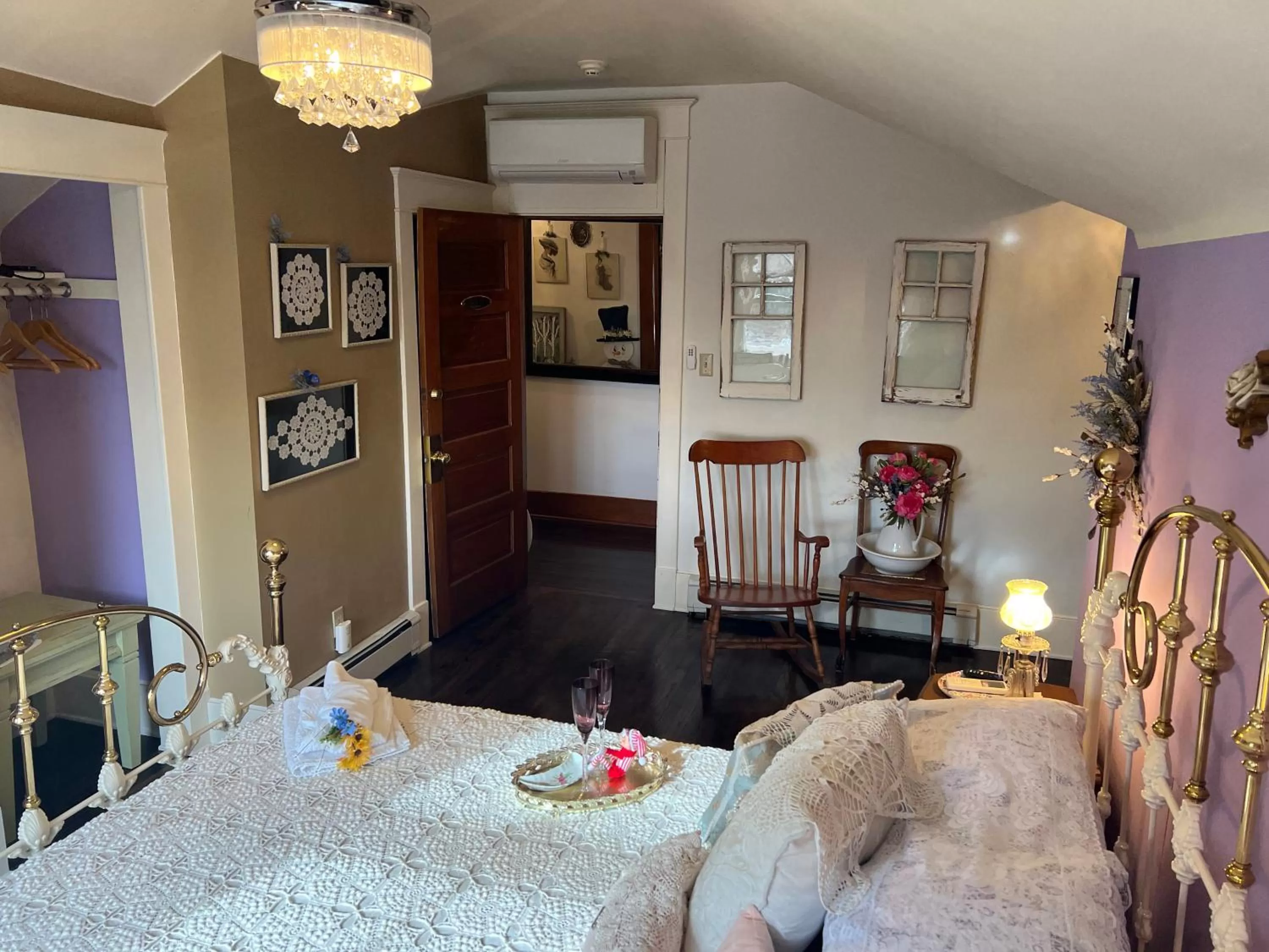 Bed in The Abriendo Inn