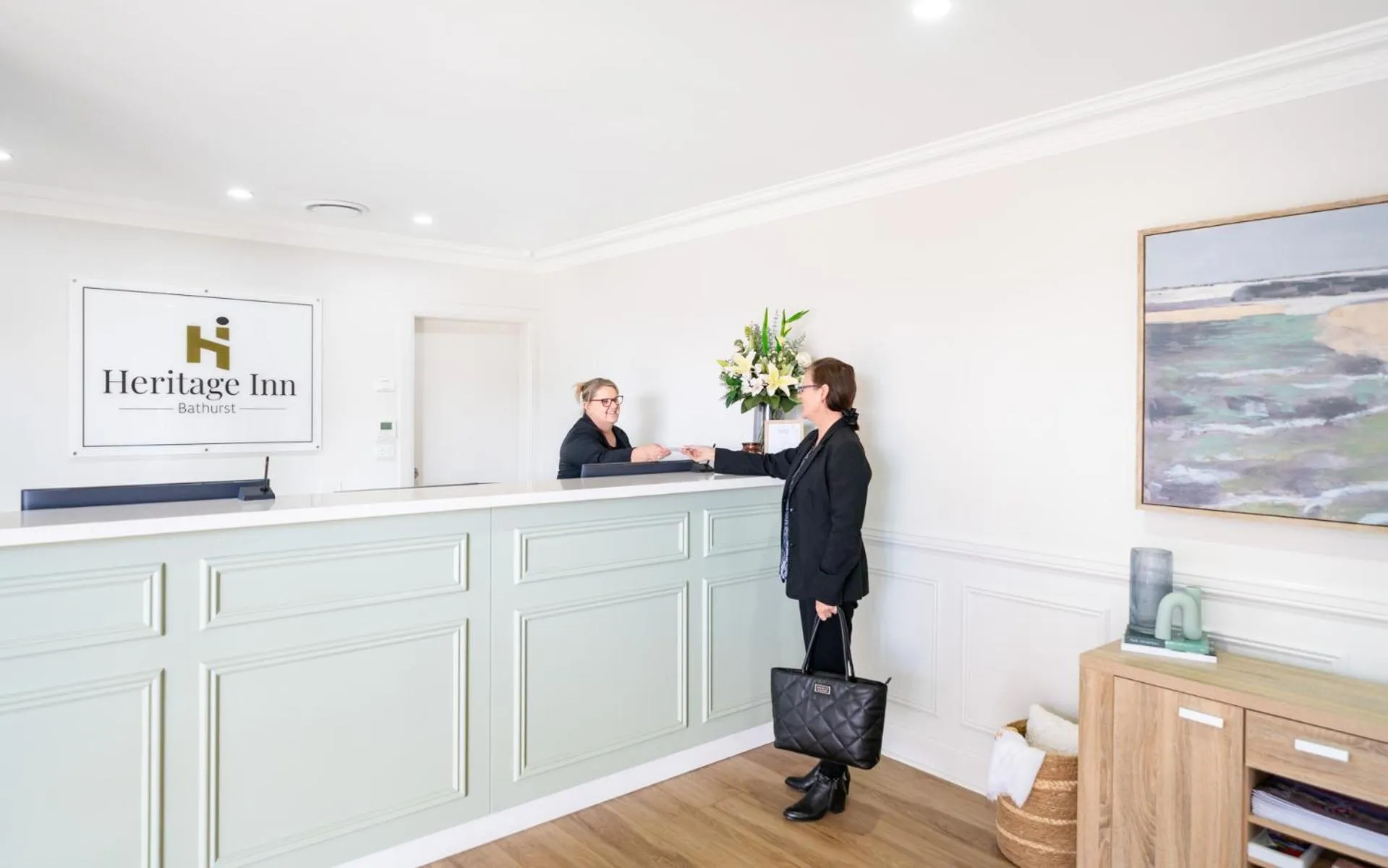 Lobby or reception in Heritage Inn Bathurst