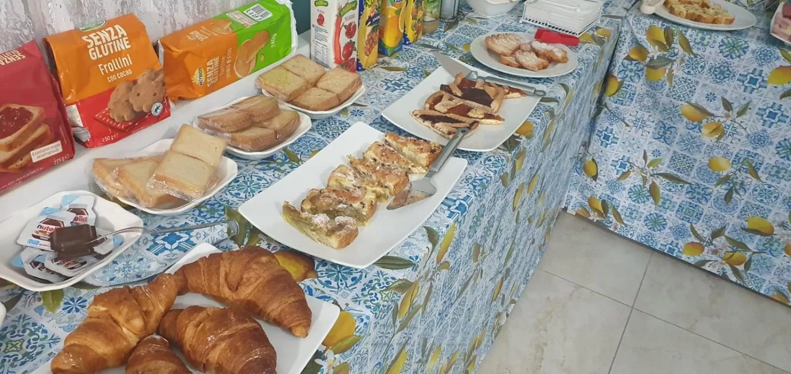 Food in B&B Athena Comfort "Centro Città"