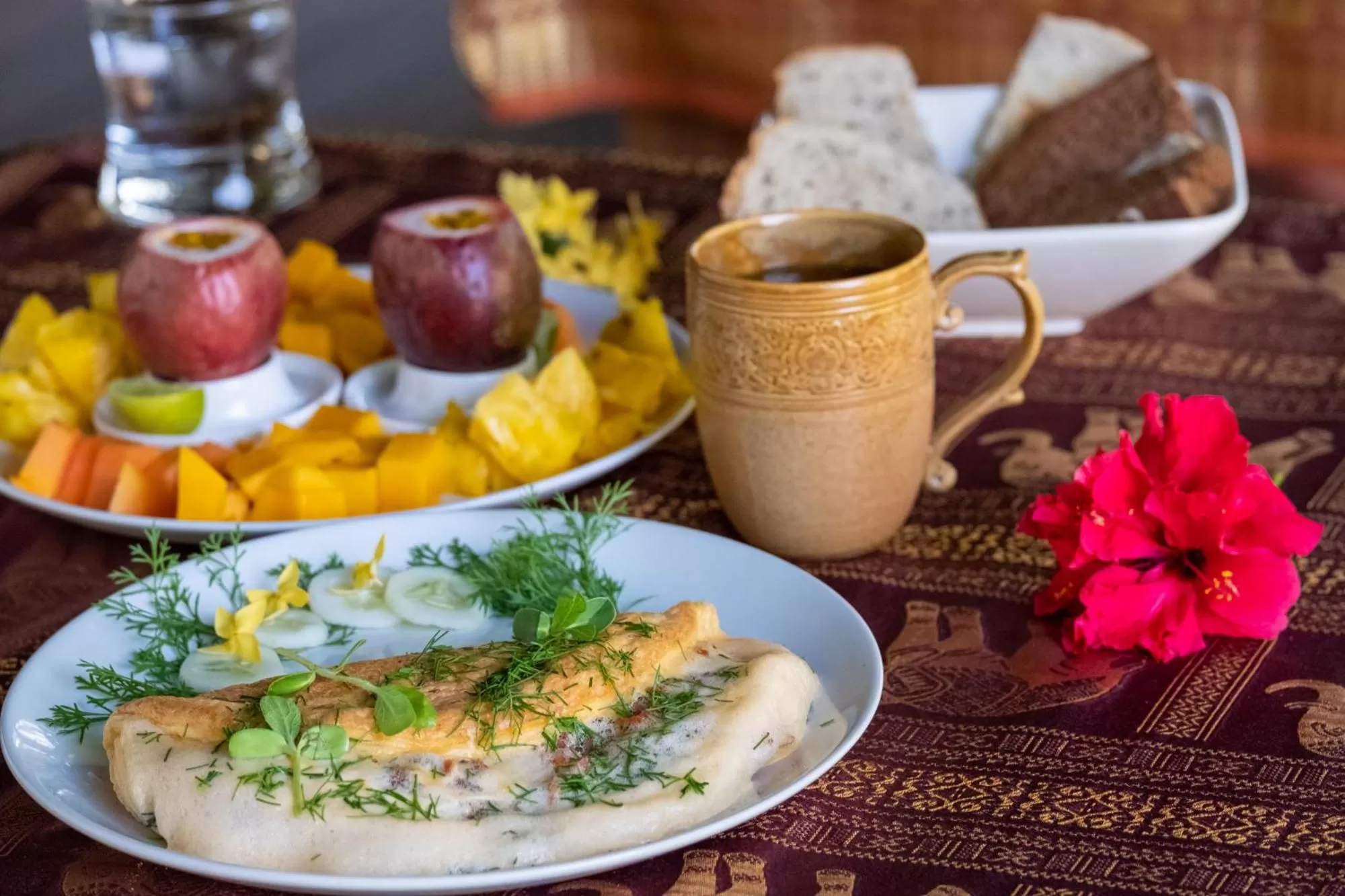 Breakfast in Jasmin Garden Koh Kood