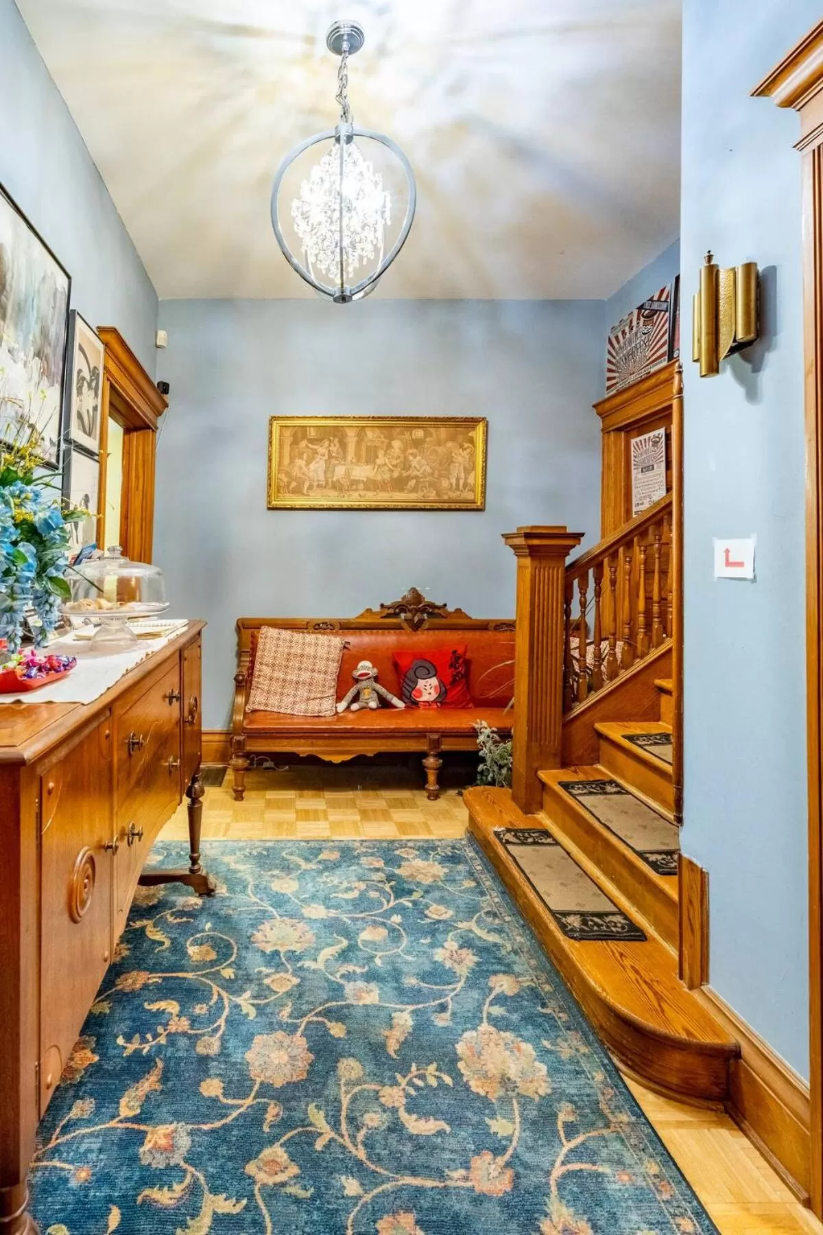 Bed in Ye Olde Walkerville Bed & Breakfast