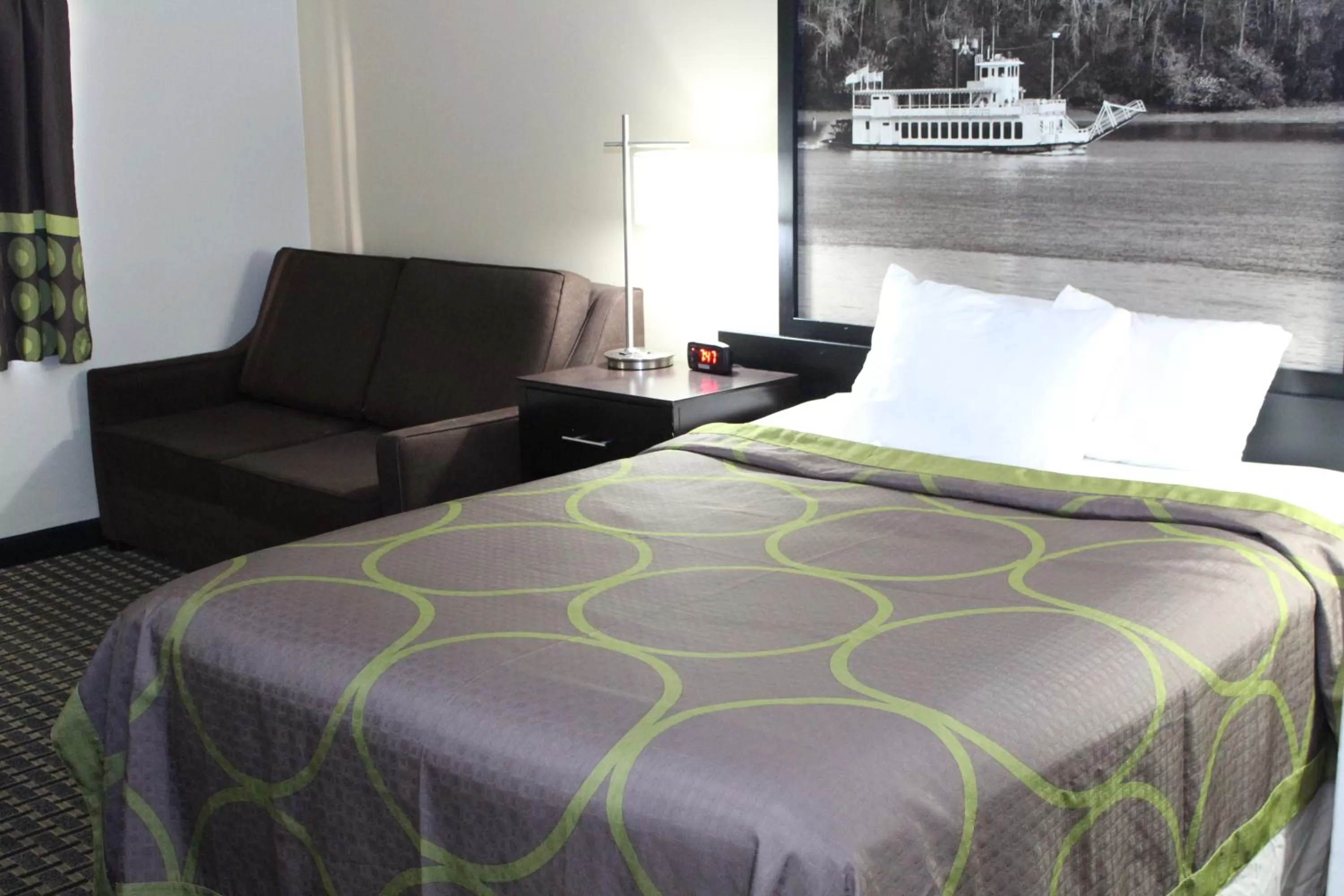 Bed in Super 8 by Wyndham Clear Lake