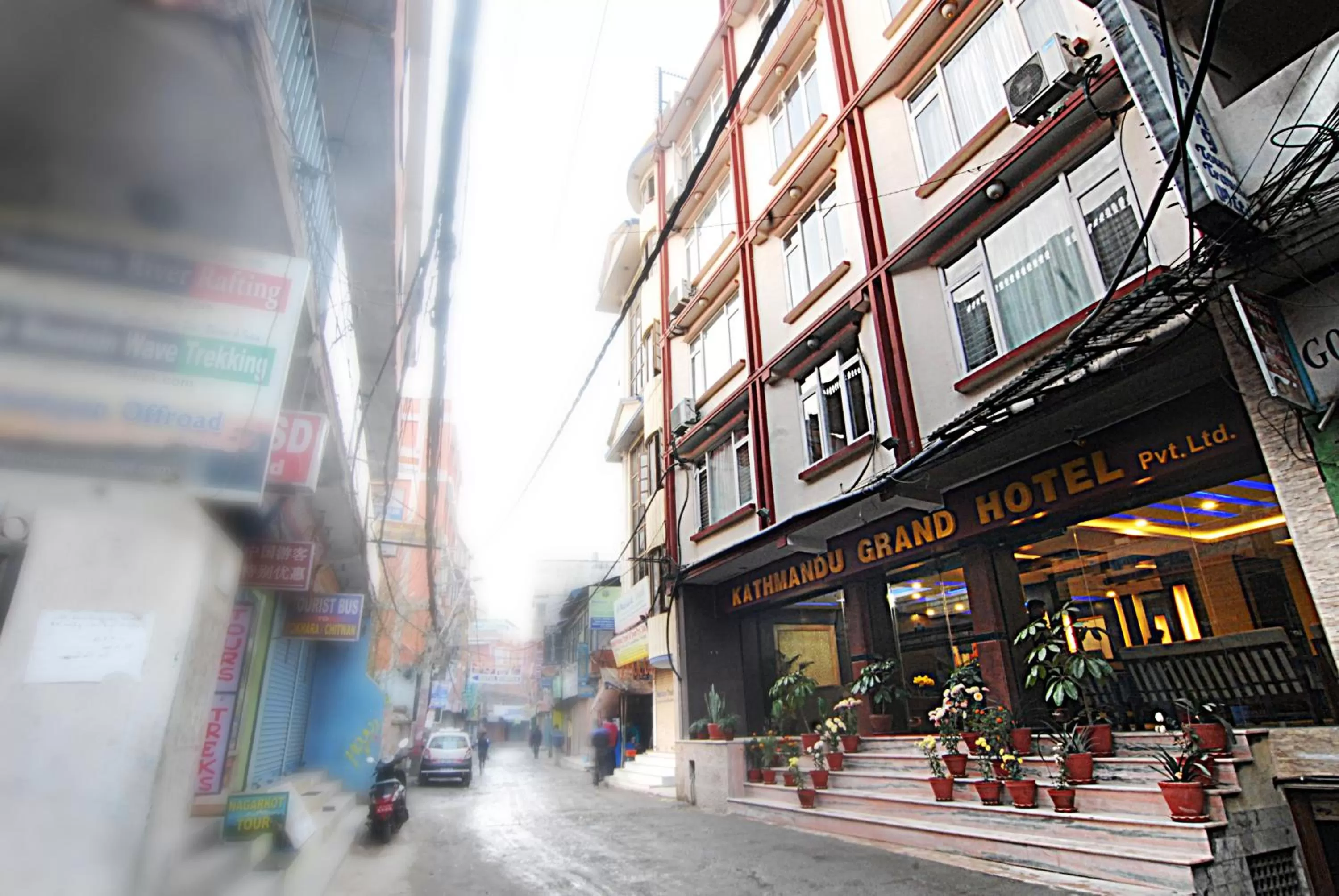 Property building in Kathmandu Grand Hotel