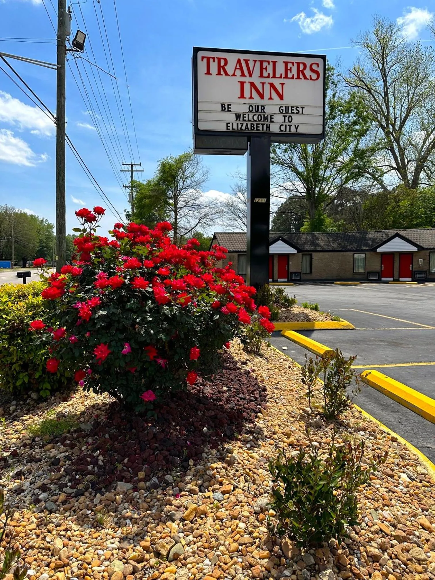 Property logo or sign in Travelers Inn Elizabeth City