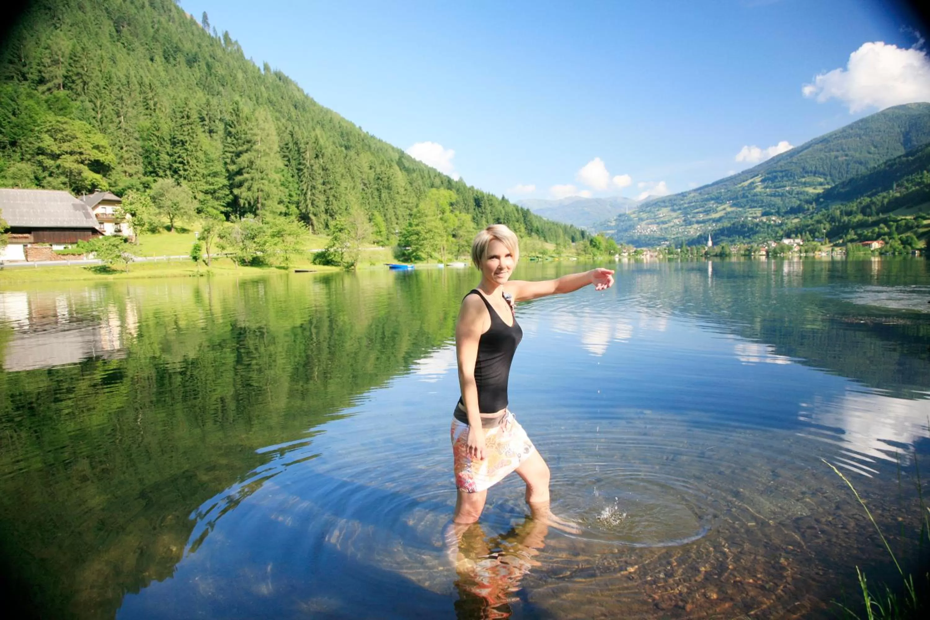 Guests in Strandhotel Burgstaller