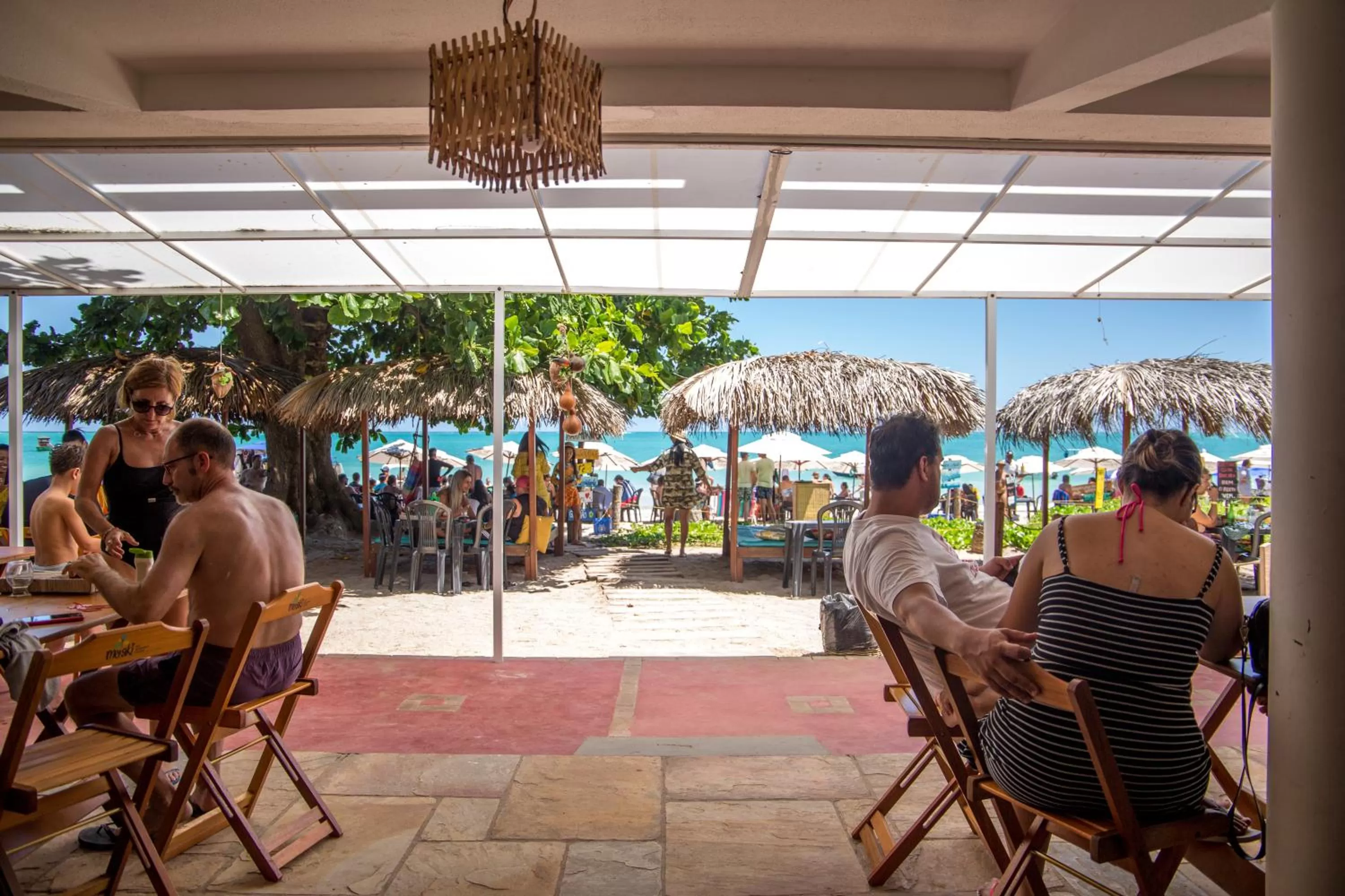 Restaurant/places to eat in Pousada Meraki Beach