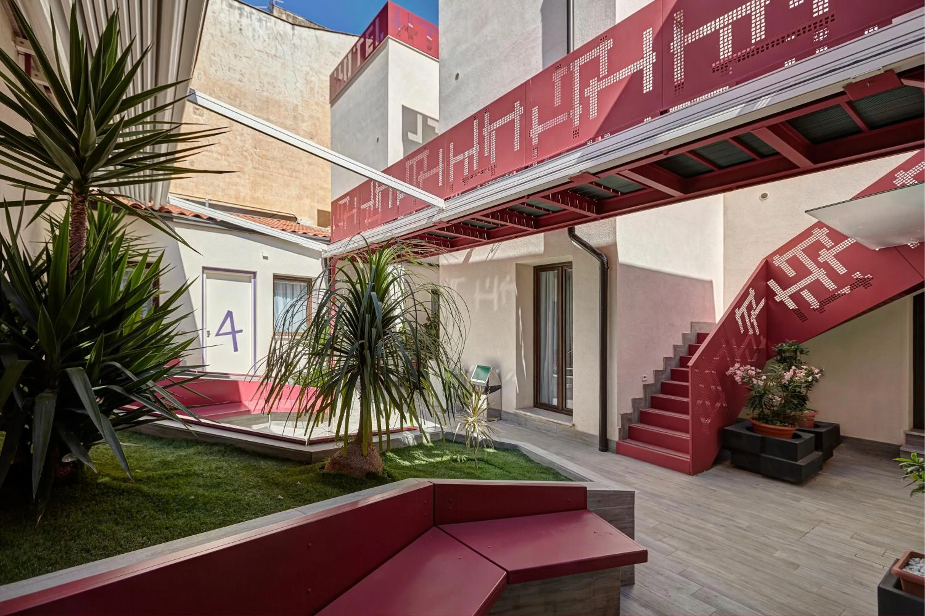 Patio in Hospitality Hotel