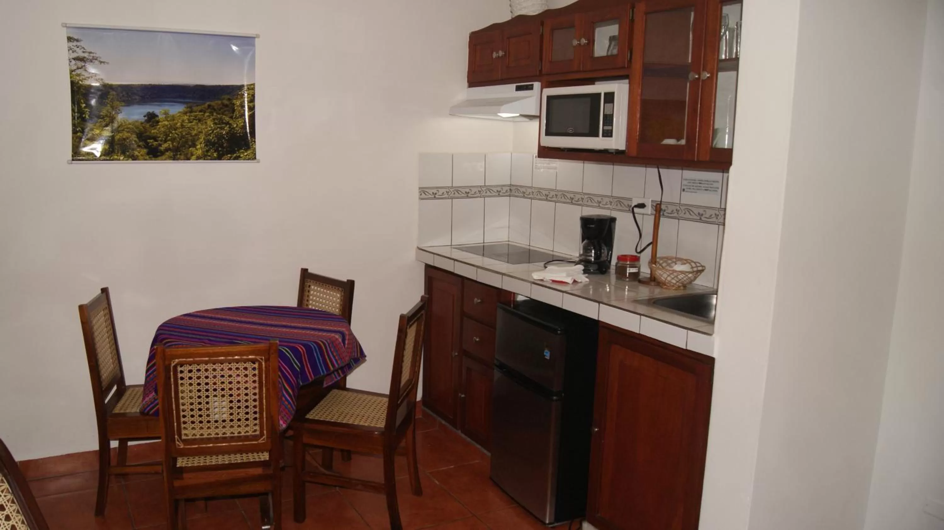 Kitchen or kitchenette in Hotel Cacique Adiact