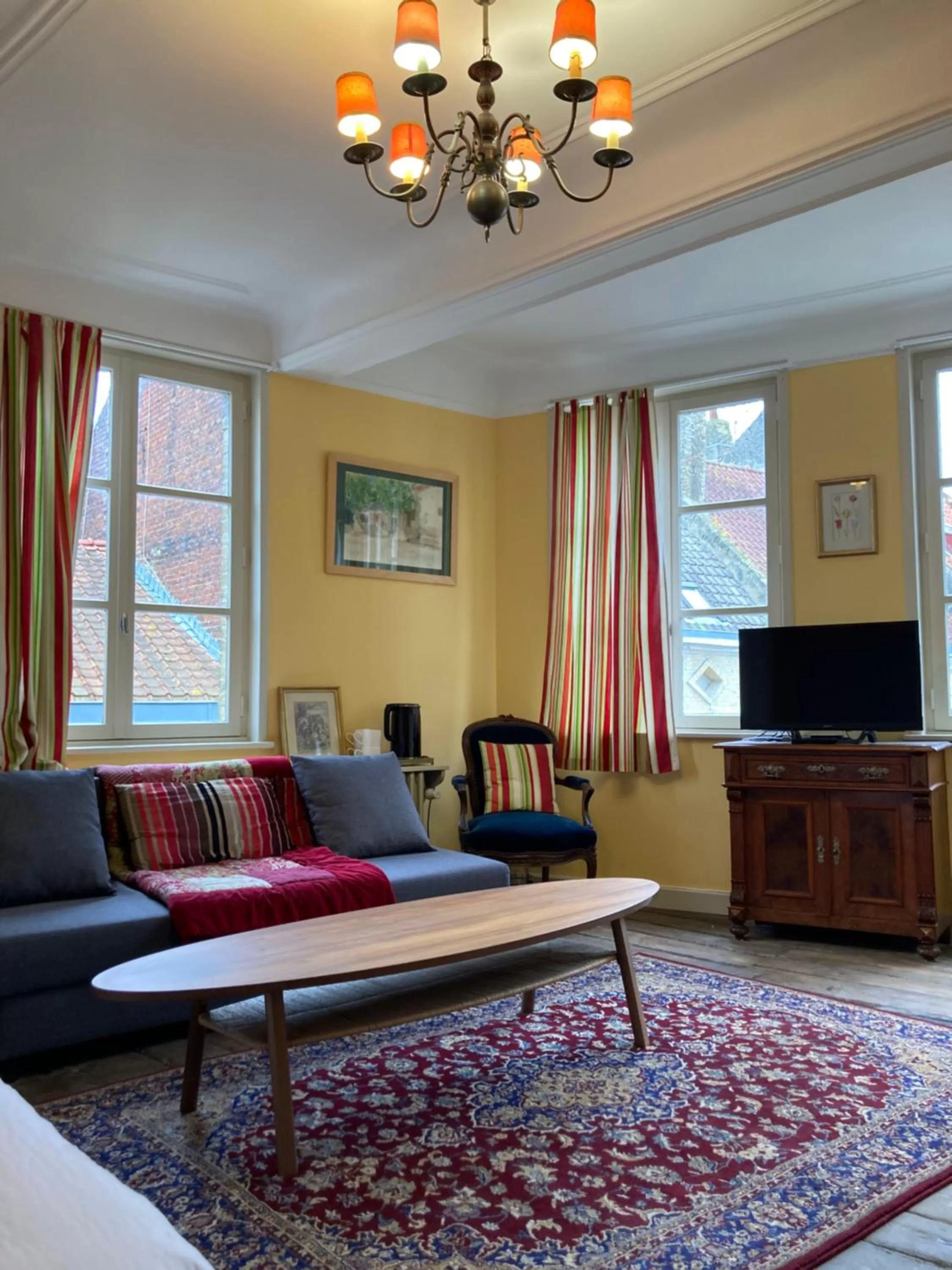 Seating Area in au 33 chambres d'hôtes