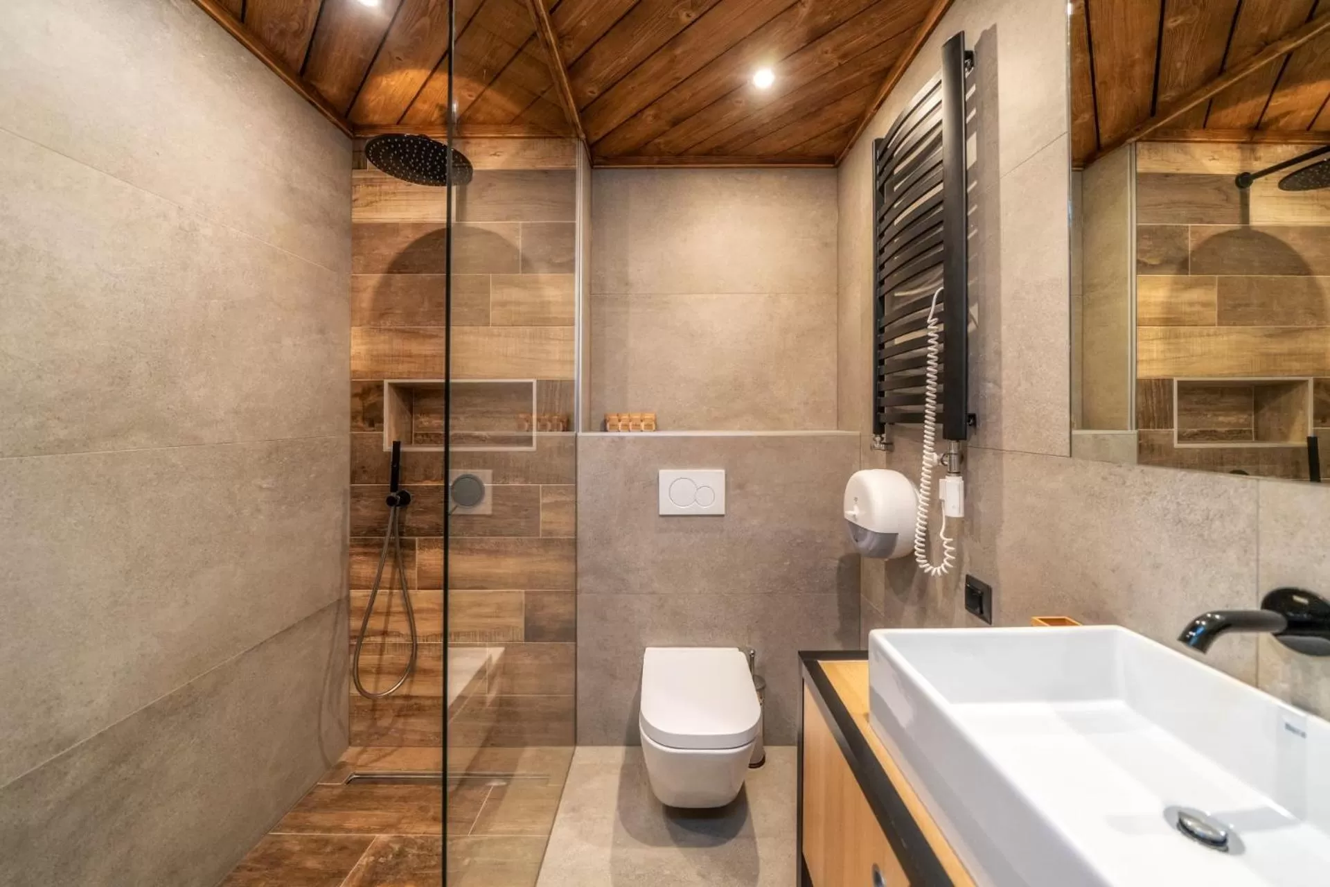 Bathroom in Aparthotel Giewont