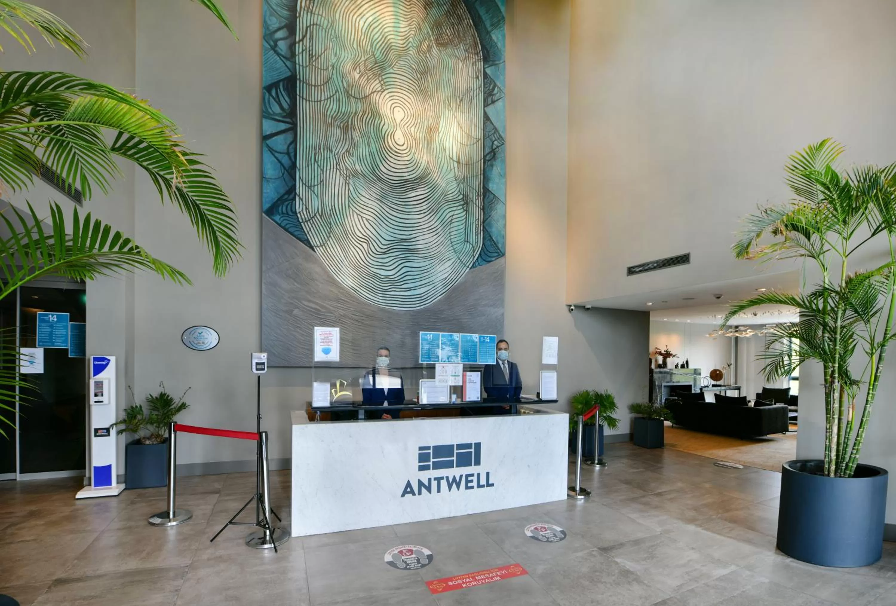 Lobby or reception in Antwell Suites