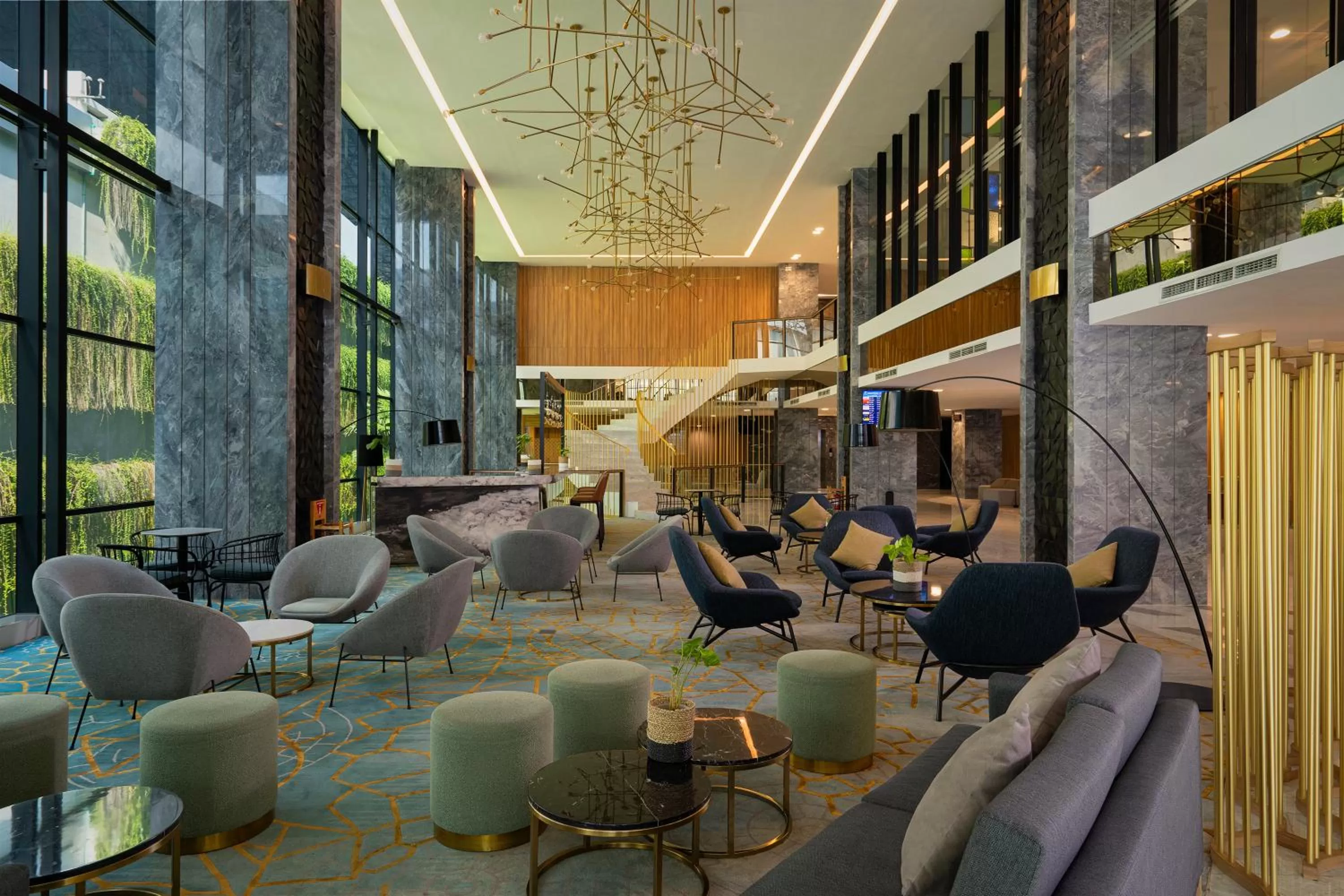 Lobby or reception in Anara Airport Hotel