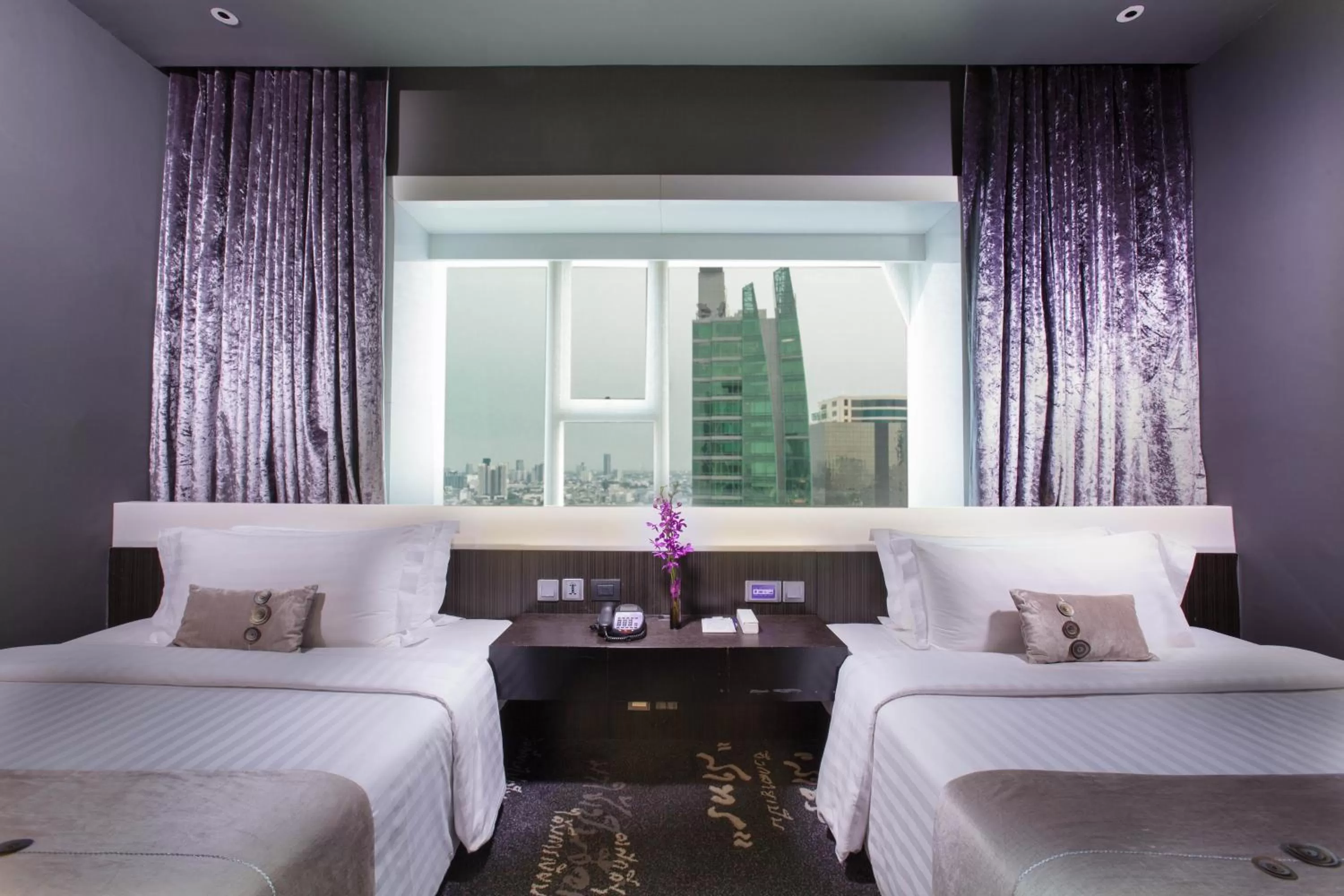 Photo of the whole room, Bed in Mode Sathorn Hotel - SHA Extra Plus