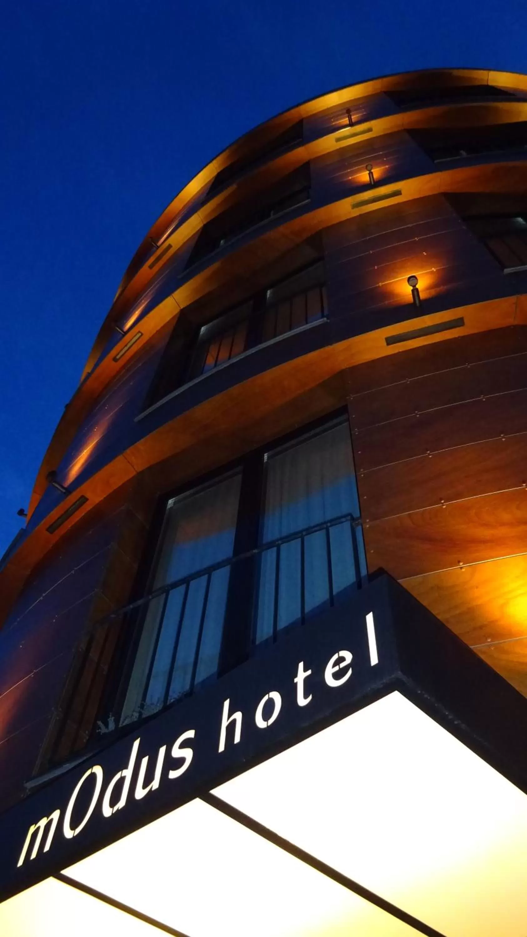 Facade/entrance in mOdus Hotel