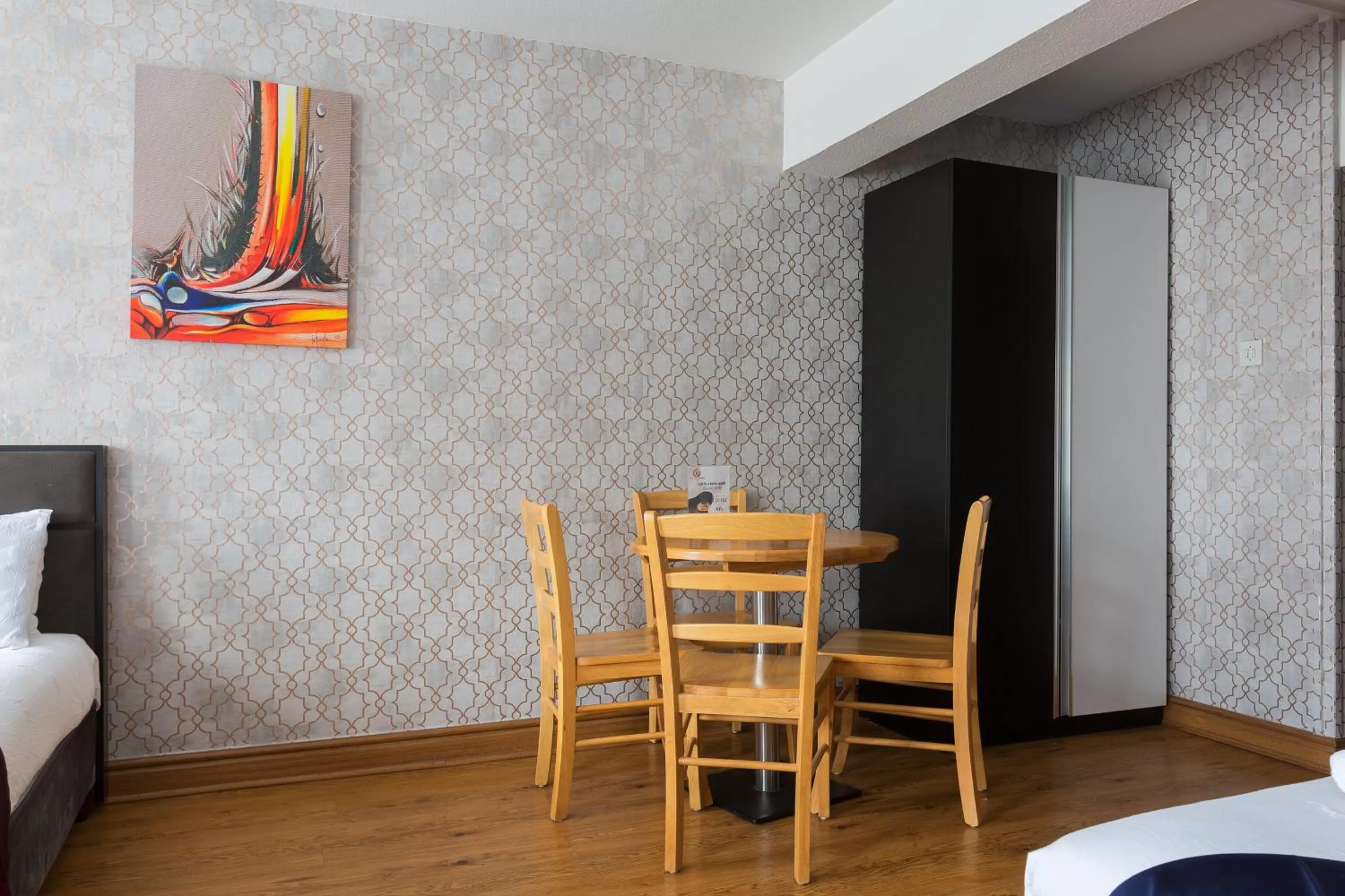 View (from property/room), Bed in Central Hoxton Shoreditch