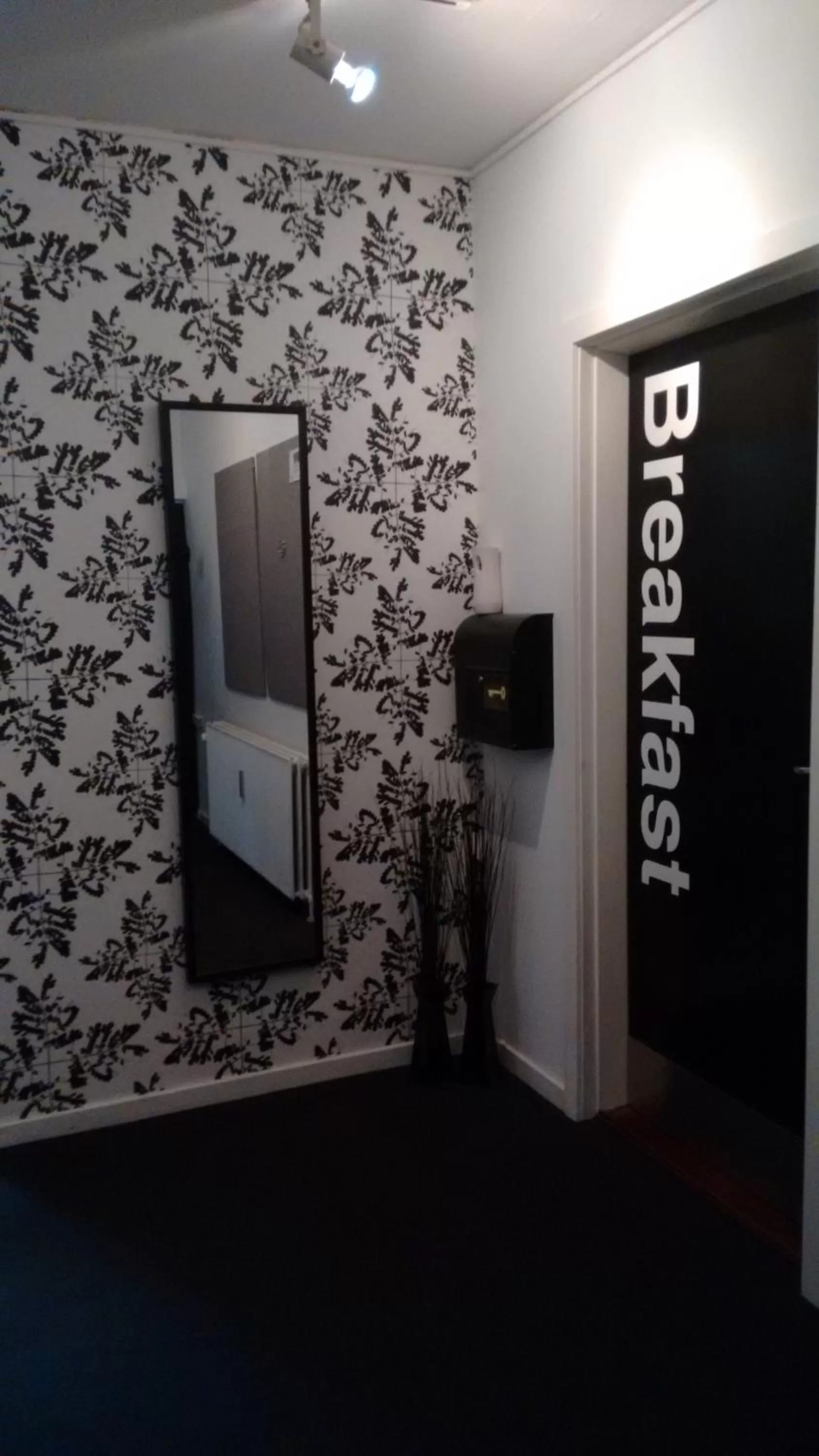 Decorative detail, TV/Entertainment Center in Herman Bang Bed and Breakfast