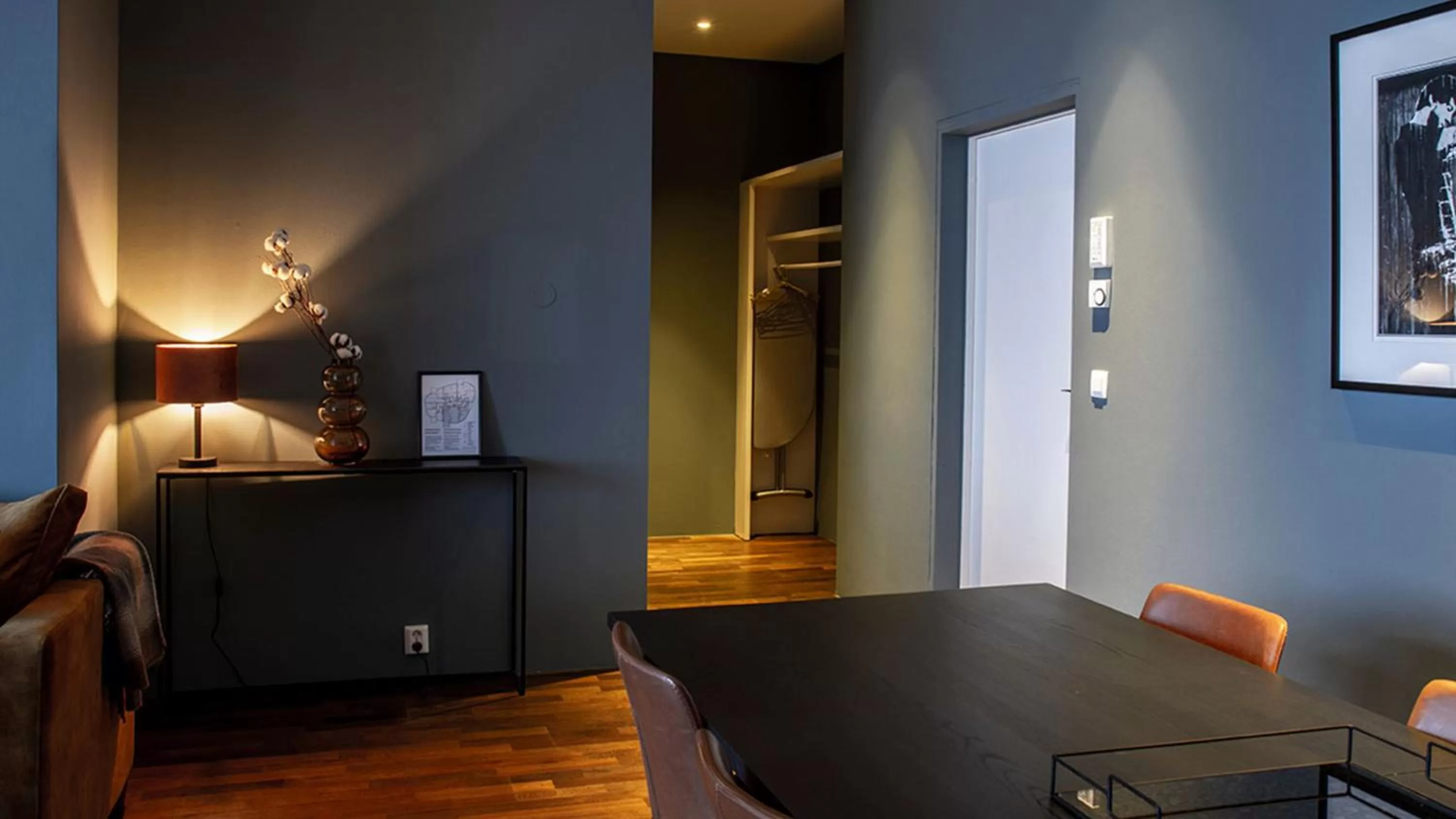 Living room in Nordis Apartments