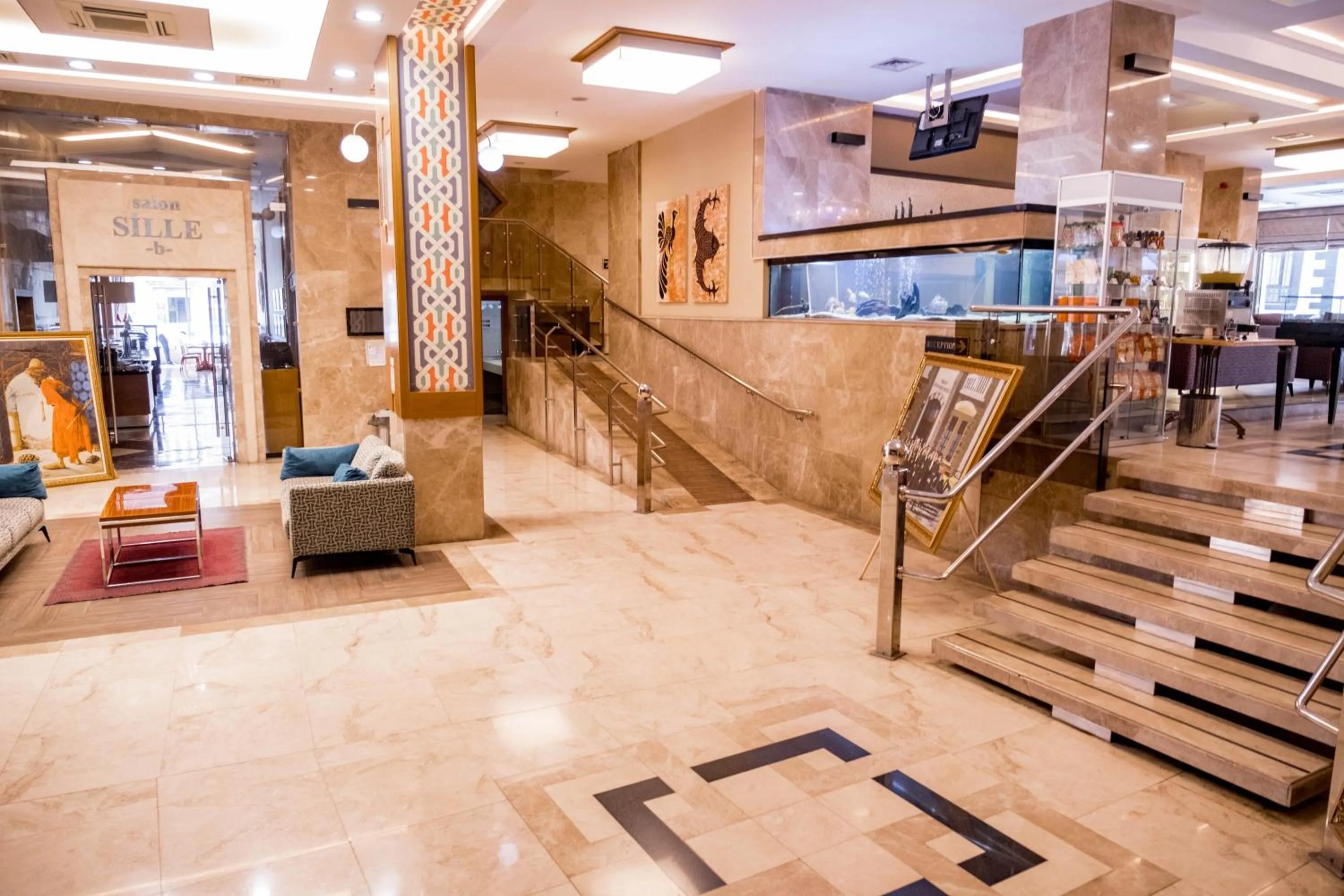 Seating area in Selçuk Hotel