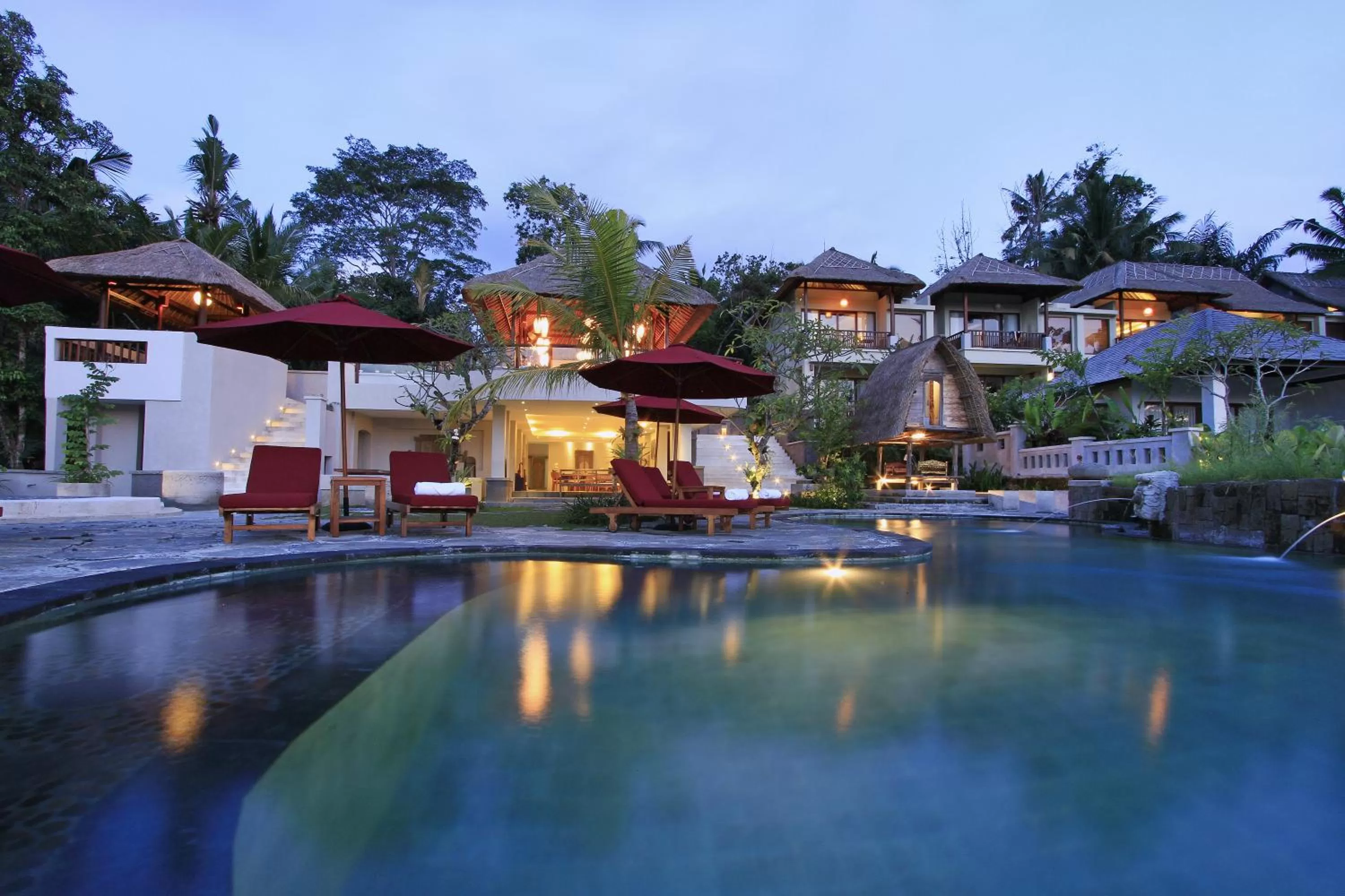 Swimming pool in Puri Sebali Resort
