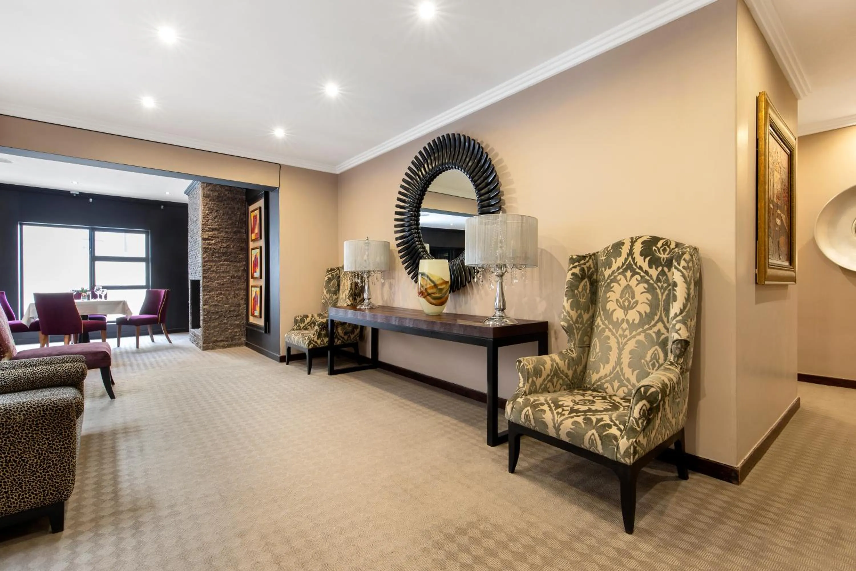 Seating area in St Andrews Hotel and Spa